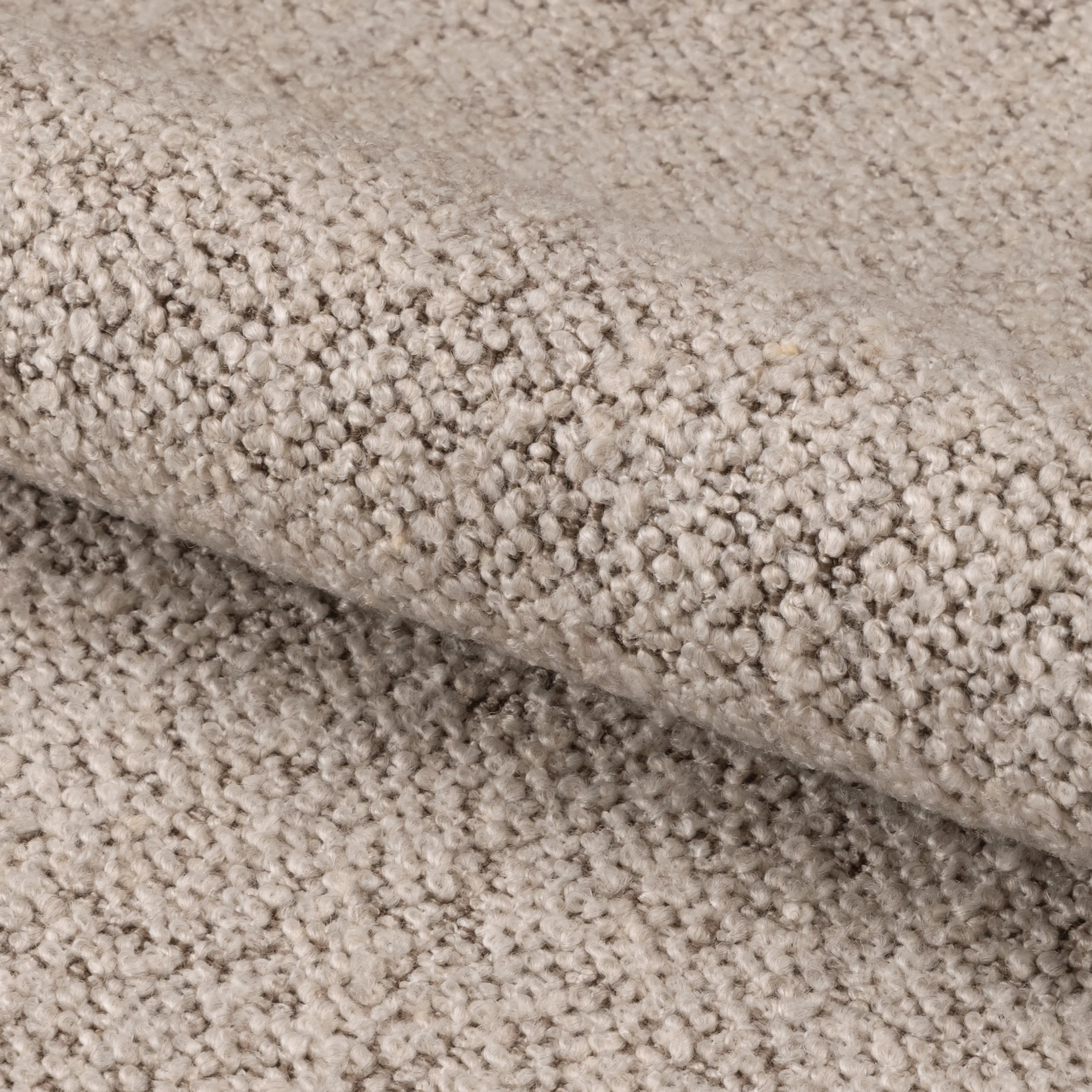 Leo Carver Dining Chair | Warm Mocha Fabric & Smoked Walnut - Image 3