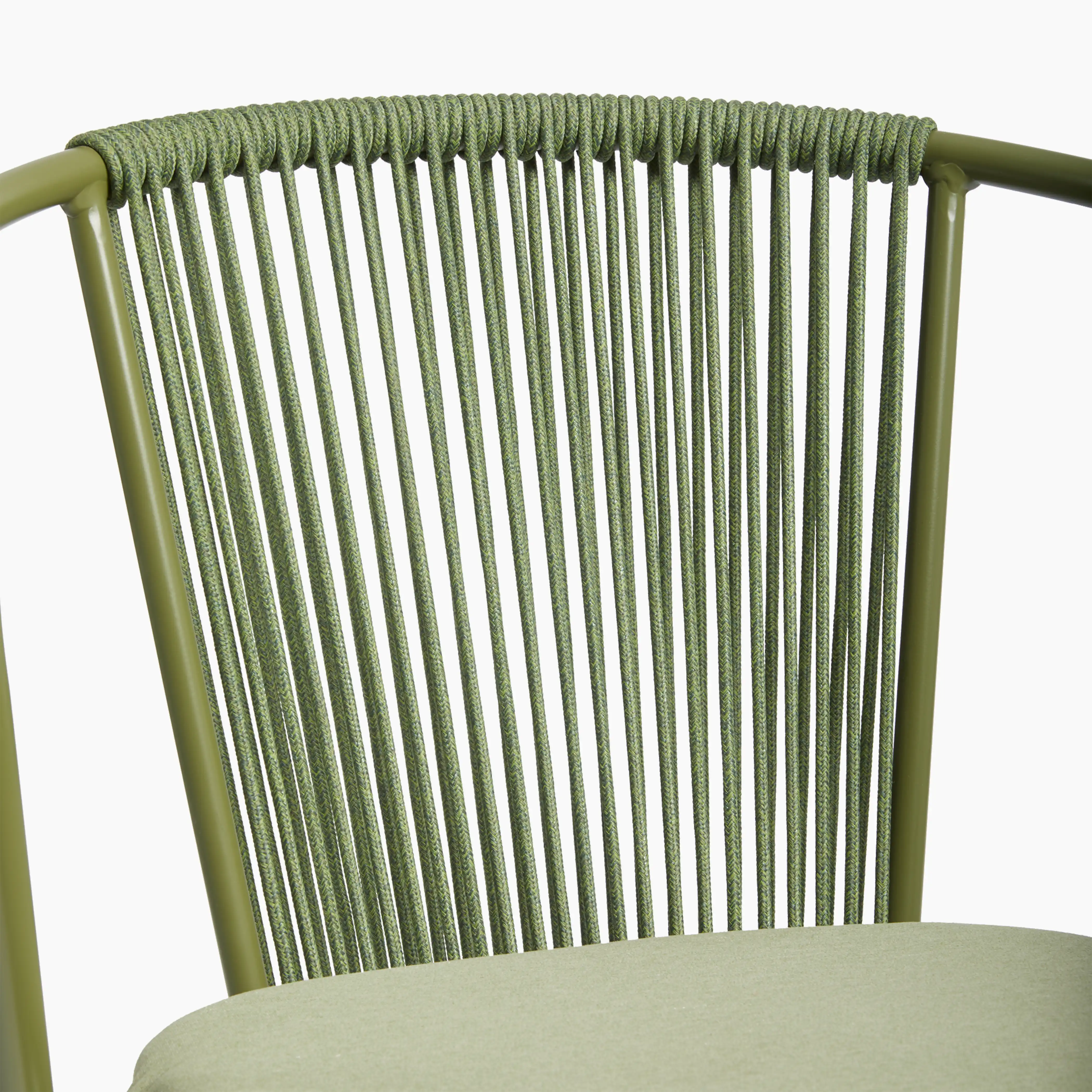 Lombard Carver Dining Chair | Olive Green Fabric & Olive Green - Image 6