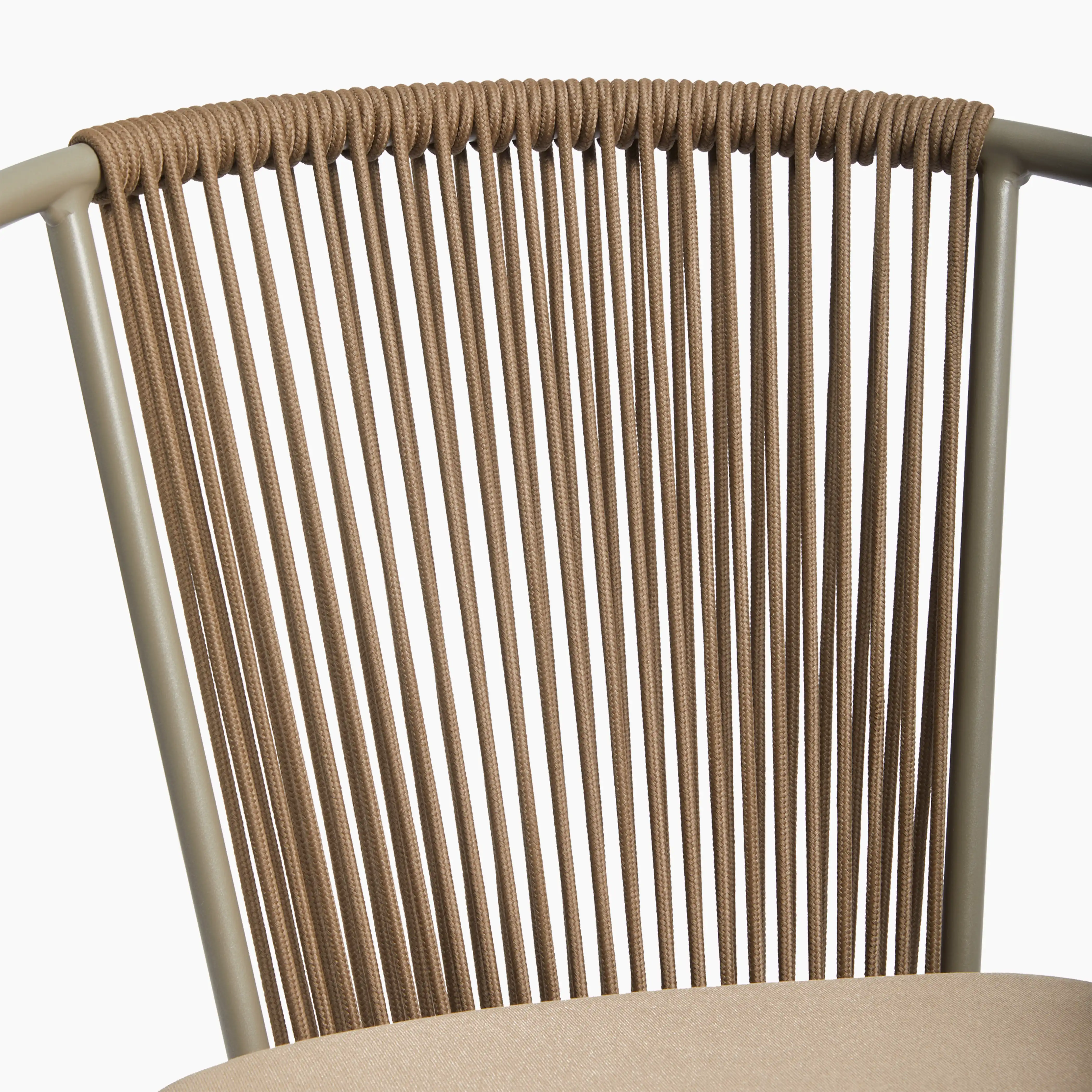 Lombard Carver Dining Chair | Taupe Fabric & Taupe - Image 6