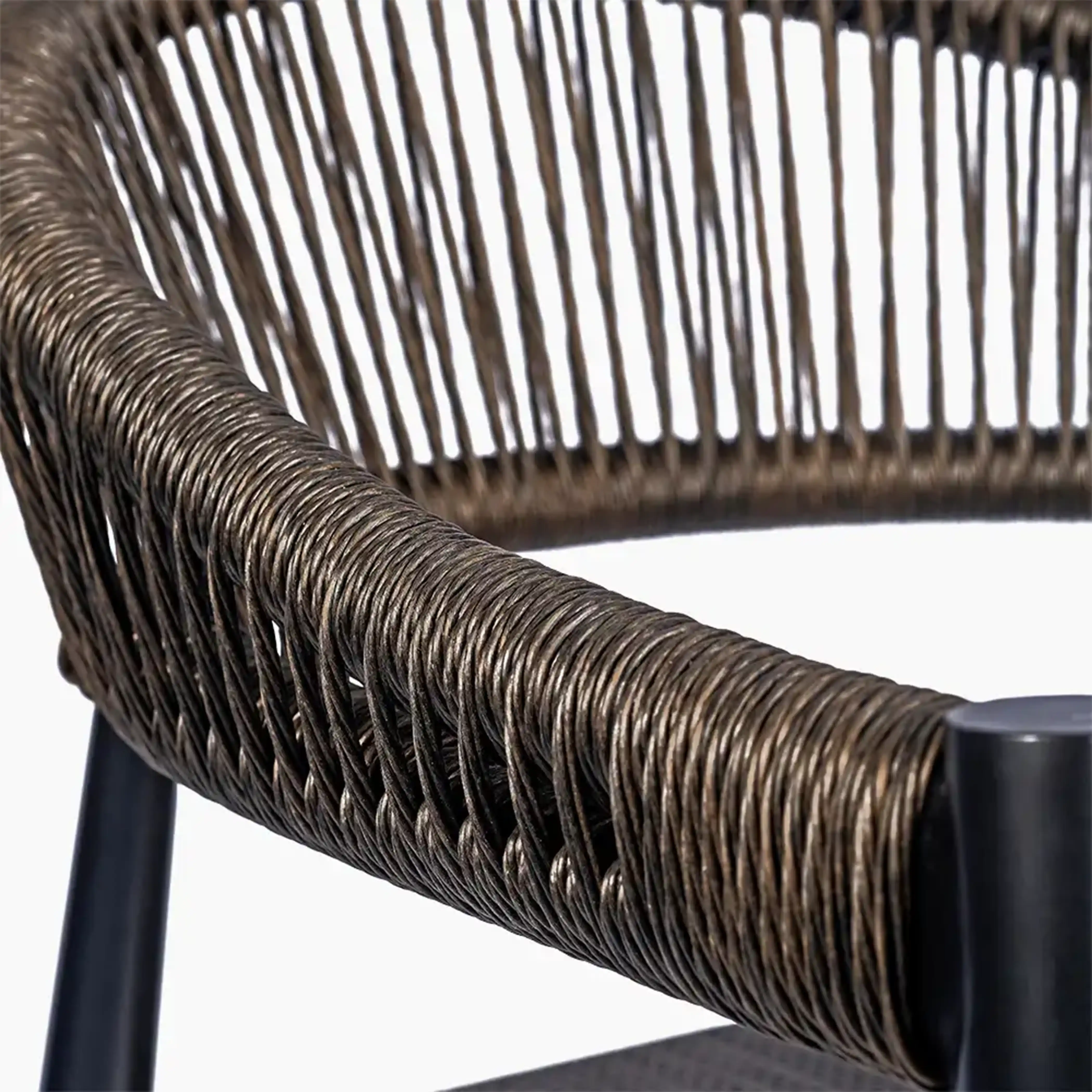 Lydia Carver Dining Chair | Bronze & Black - Image 2