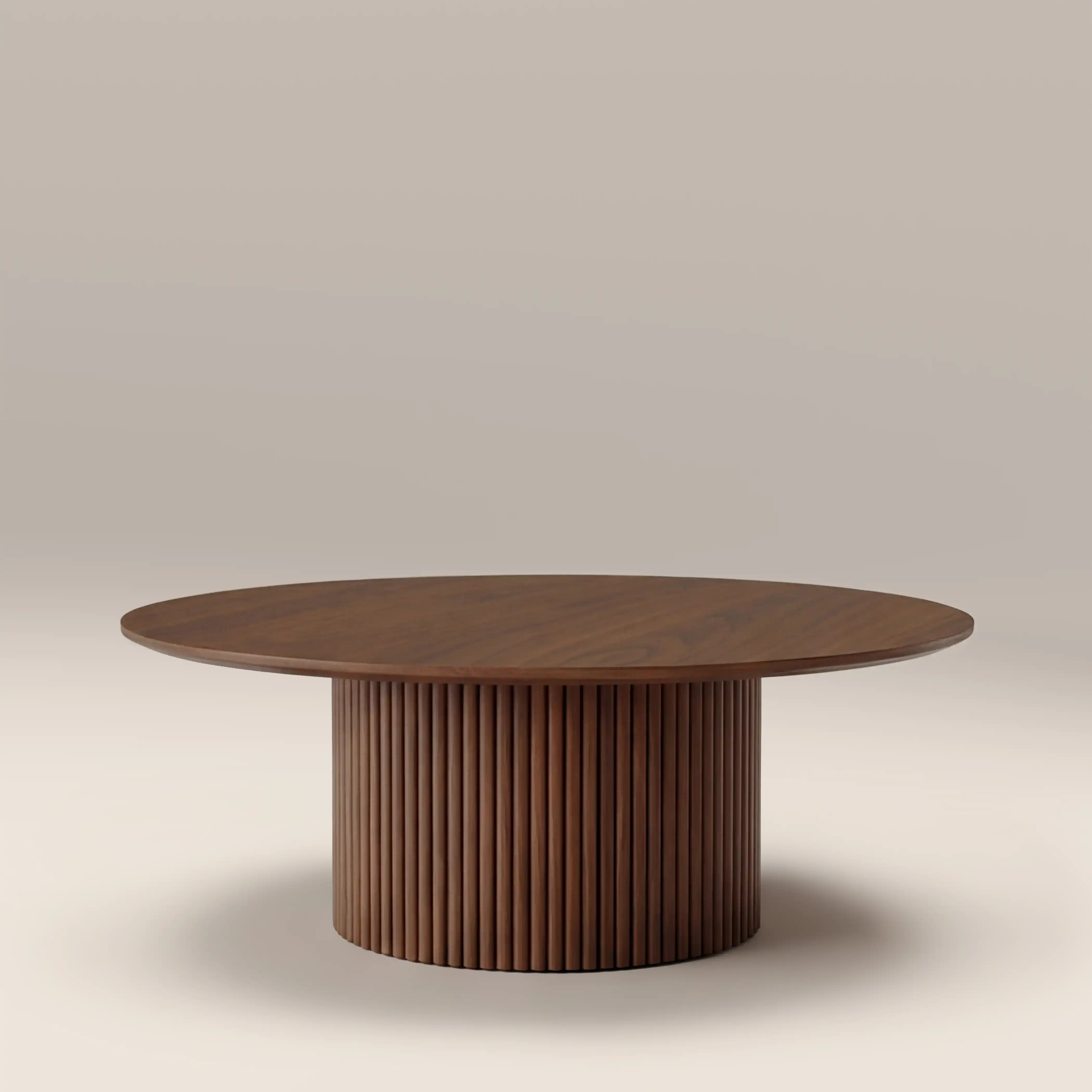 Marcel Round Coffee Table | Walnut - Image 3