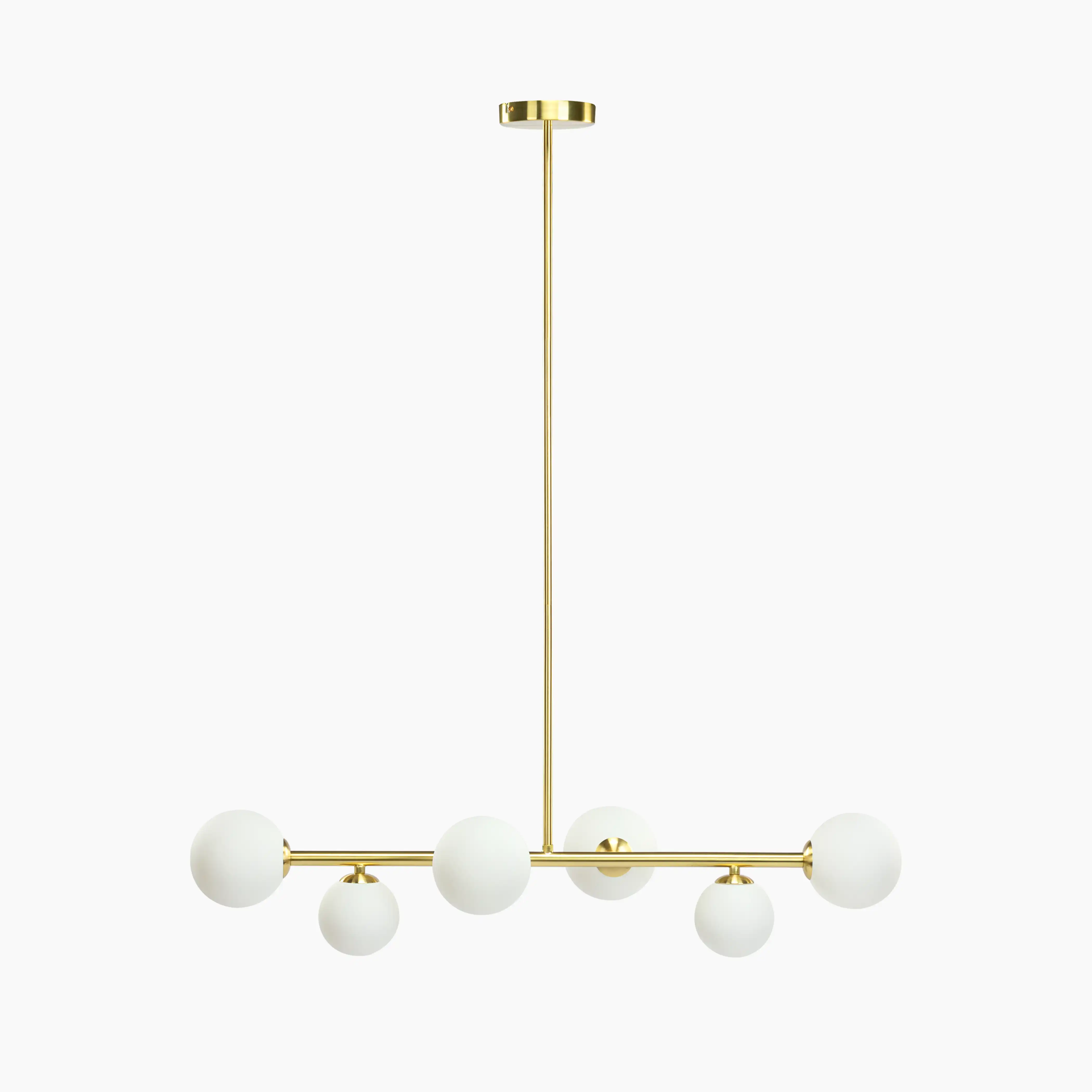 Margot Chandelier | Opal & Brass - Image 3