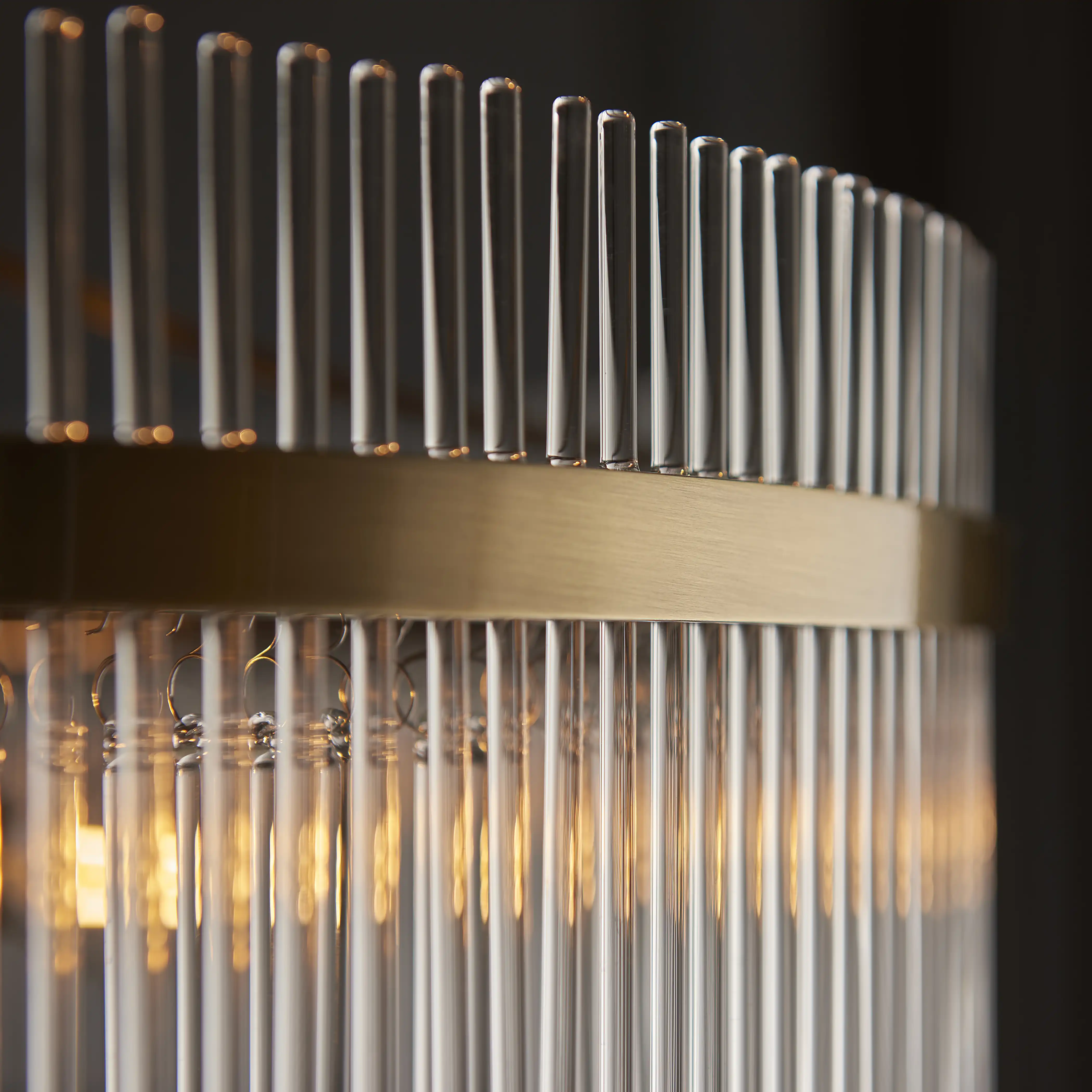 Marietta 7 Light Pendant Light | Brass - Image 5