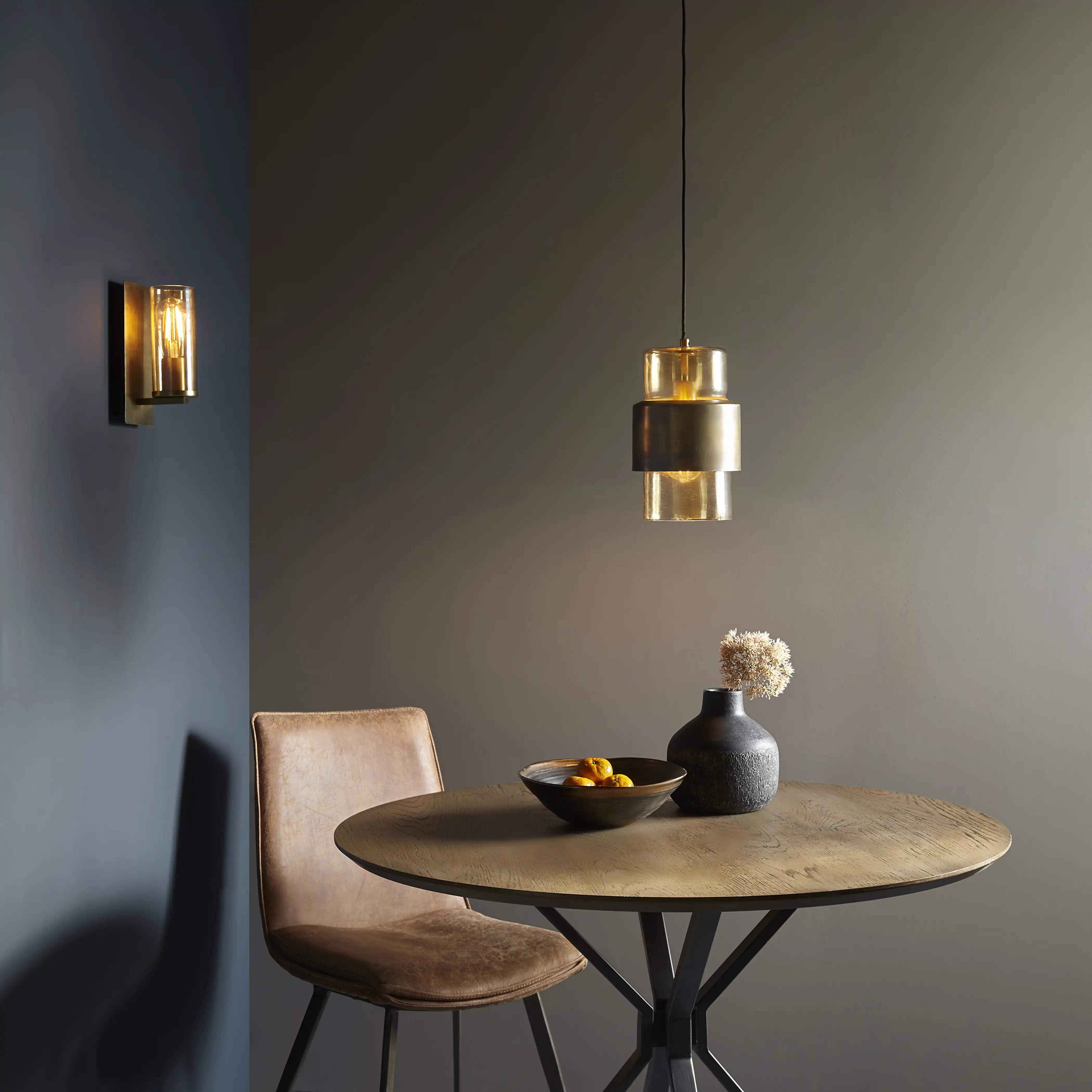 Marley Pendant Light | Antique Brass - Image 3