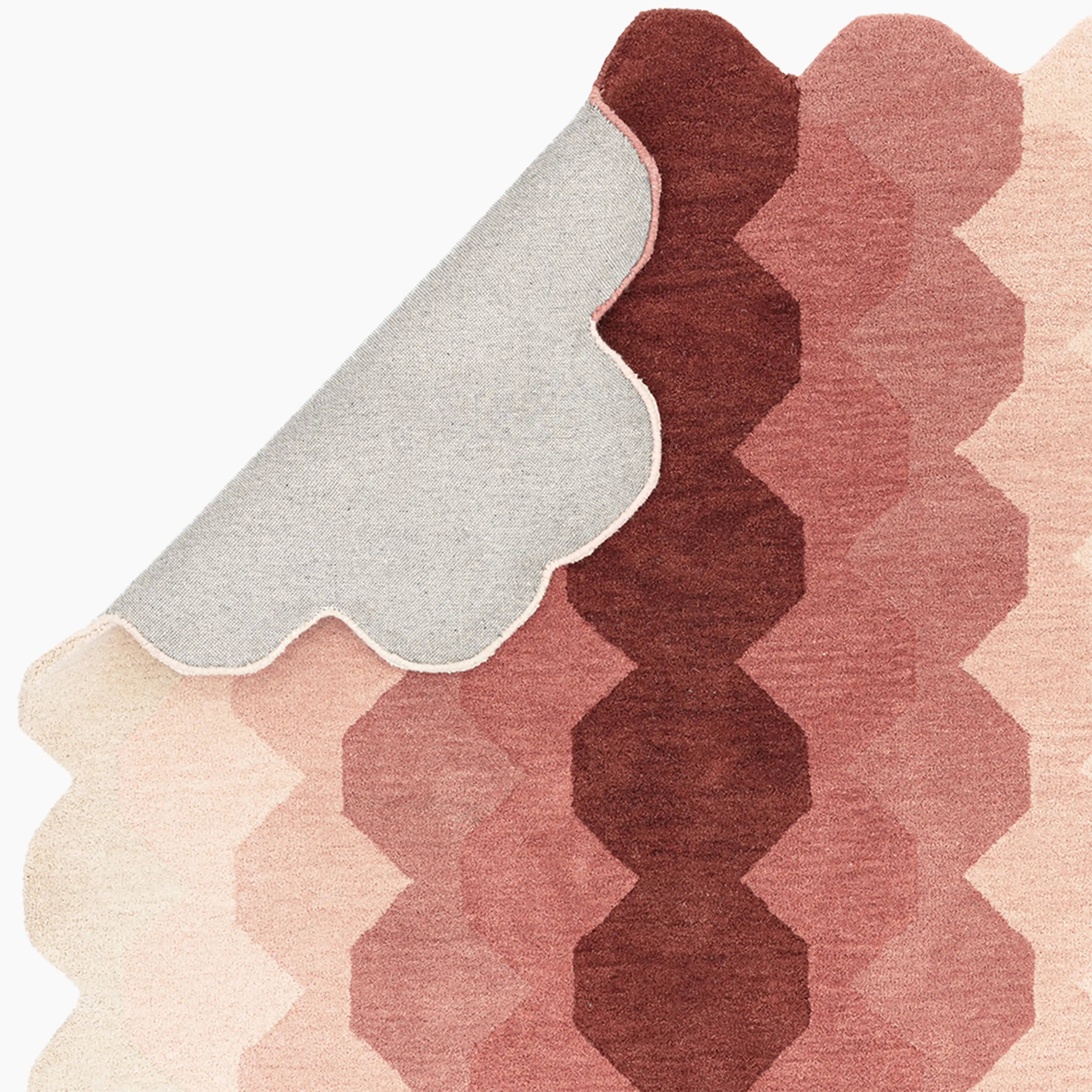 Matrix Hand Tufted Rug | Pink - Image 6