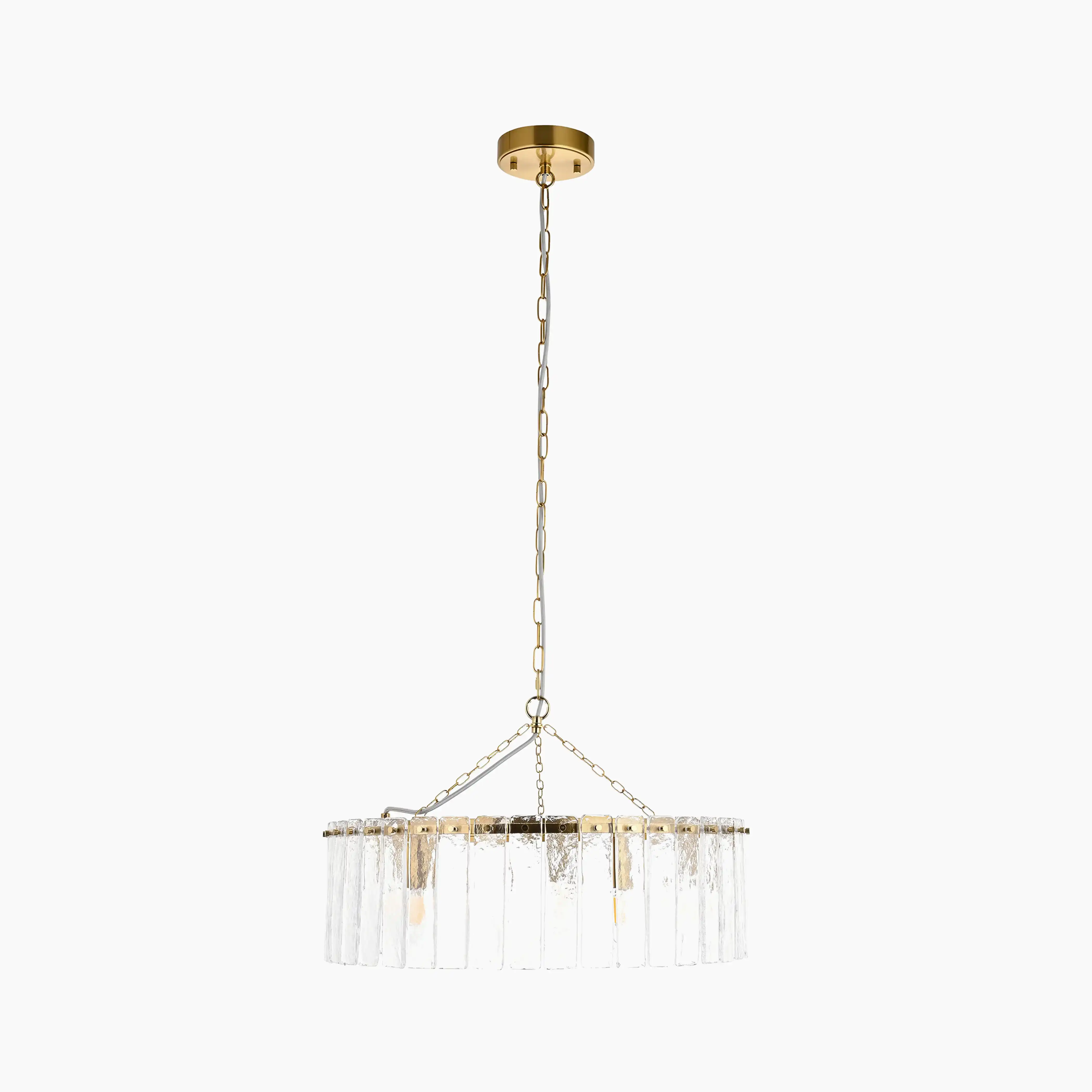 Melia 5 Light Pendant Light | Brass - Image 2