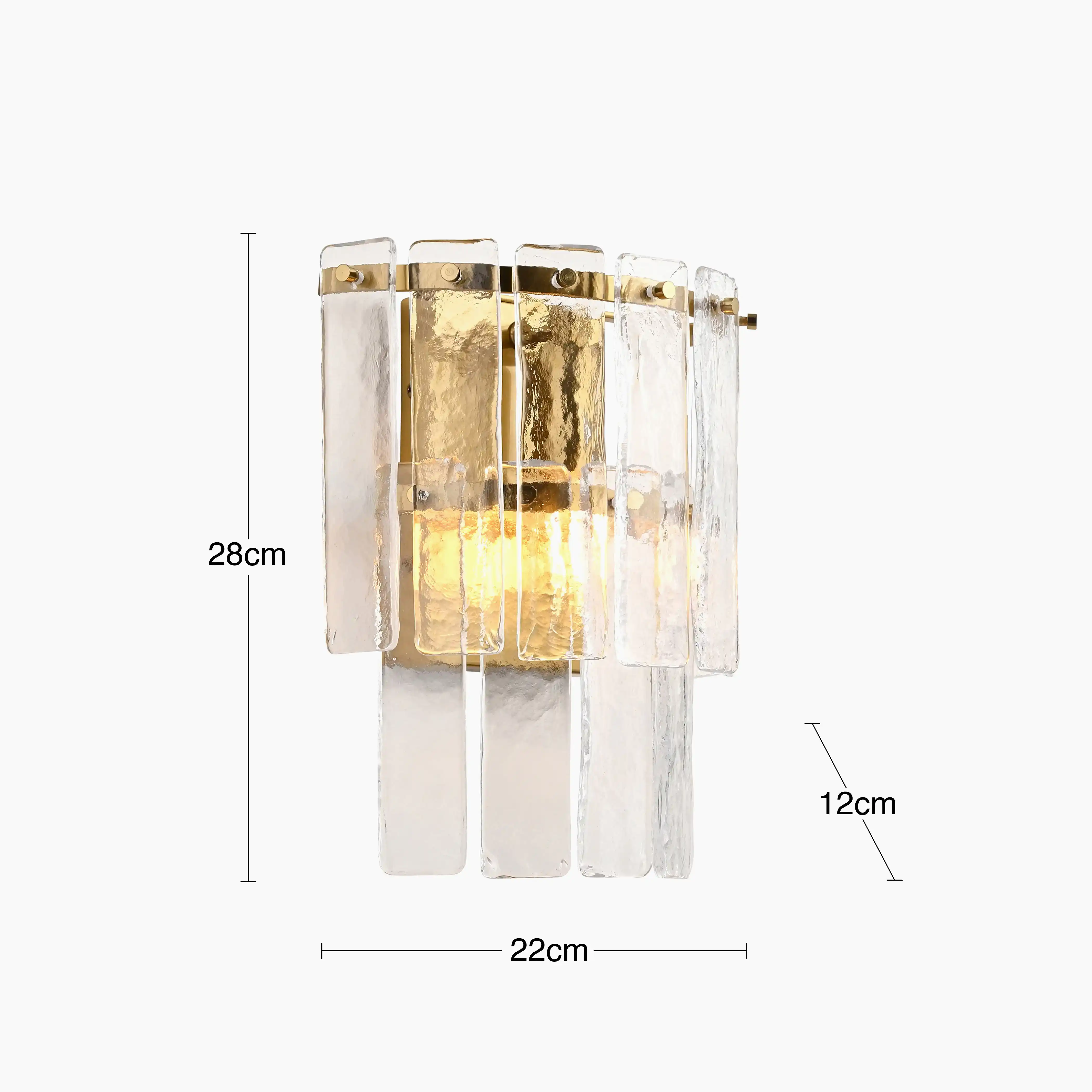 Melia Wall Light | Brass - Image 3