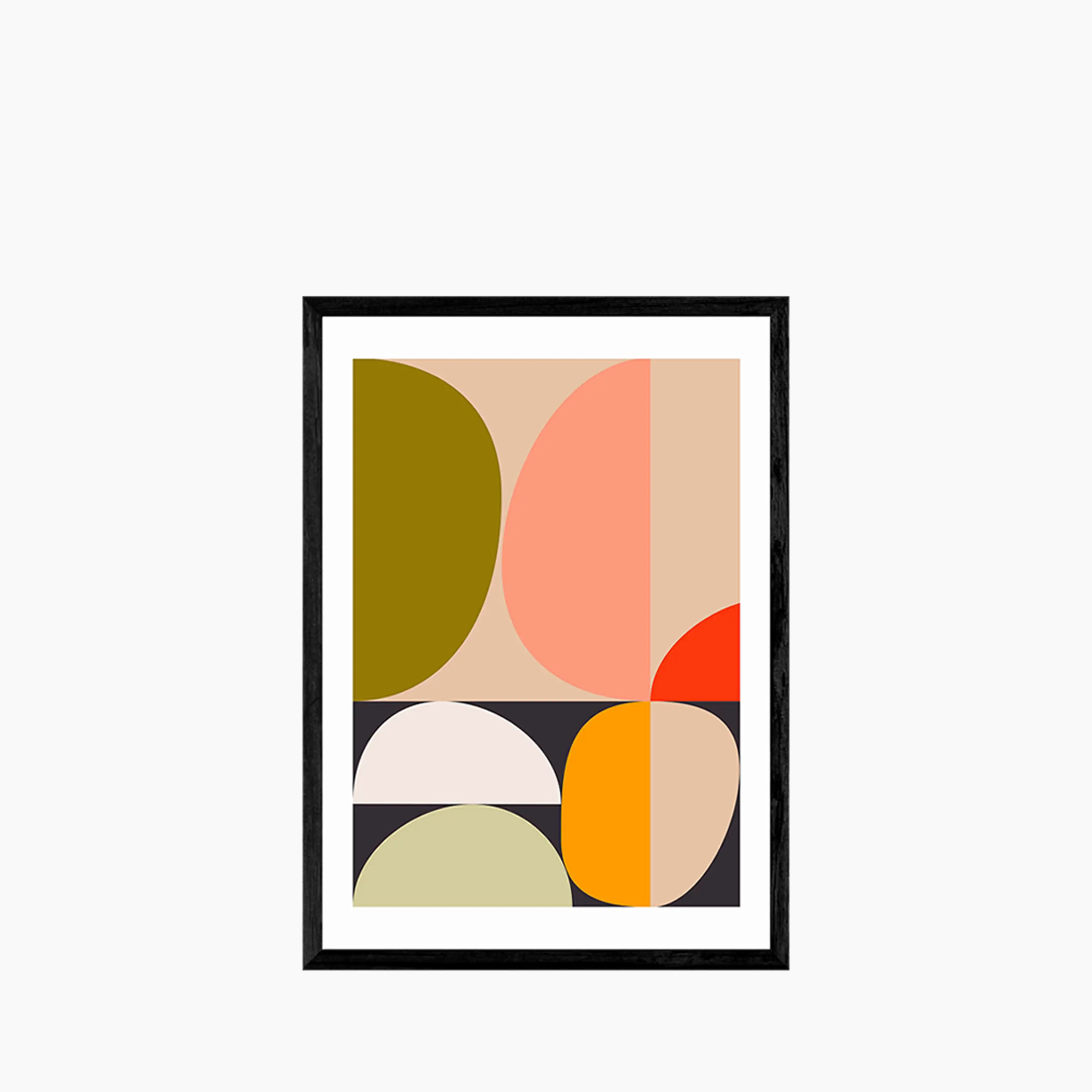 Mid Century By Halves Graphic Print - Image 3