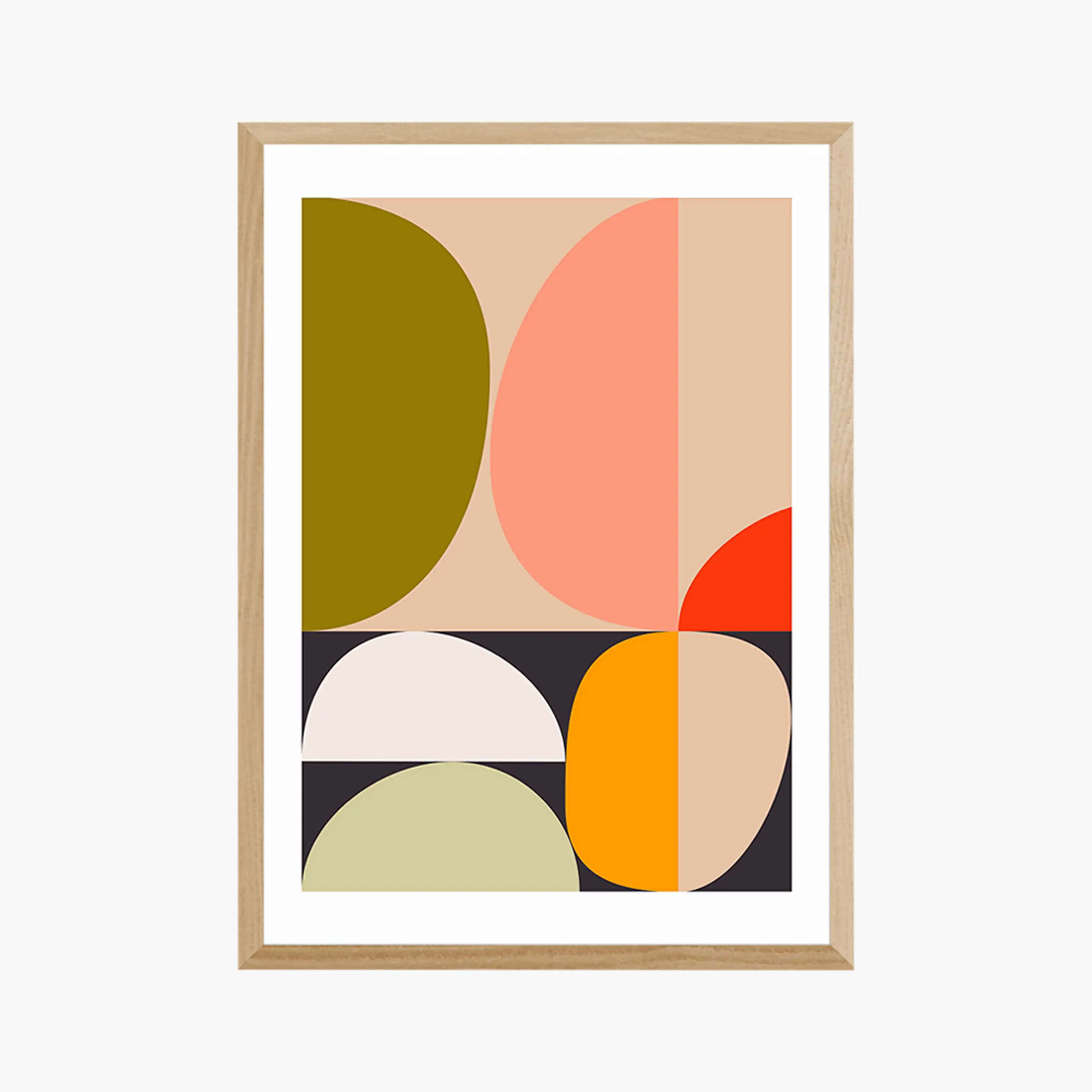 Mid Century By Halves Graphic Print - Image 4