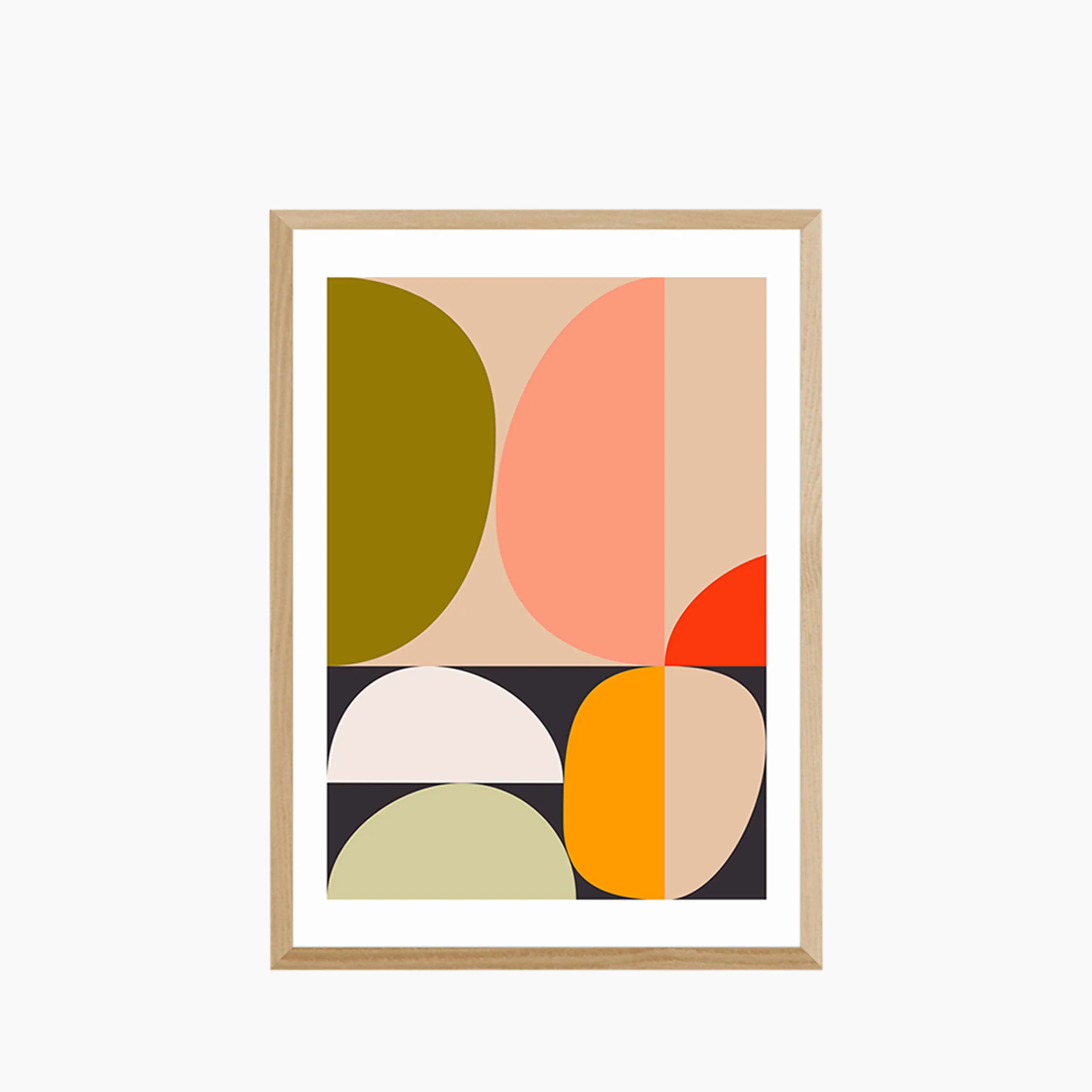 Mid Century By Halves Graphic Print - Image 5