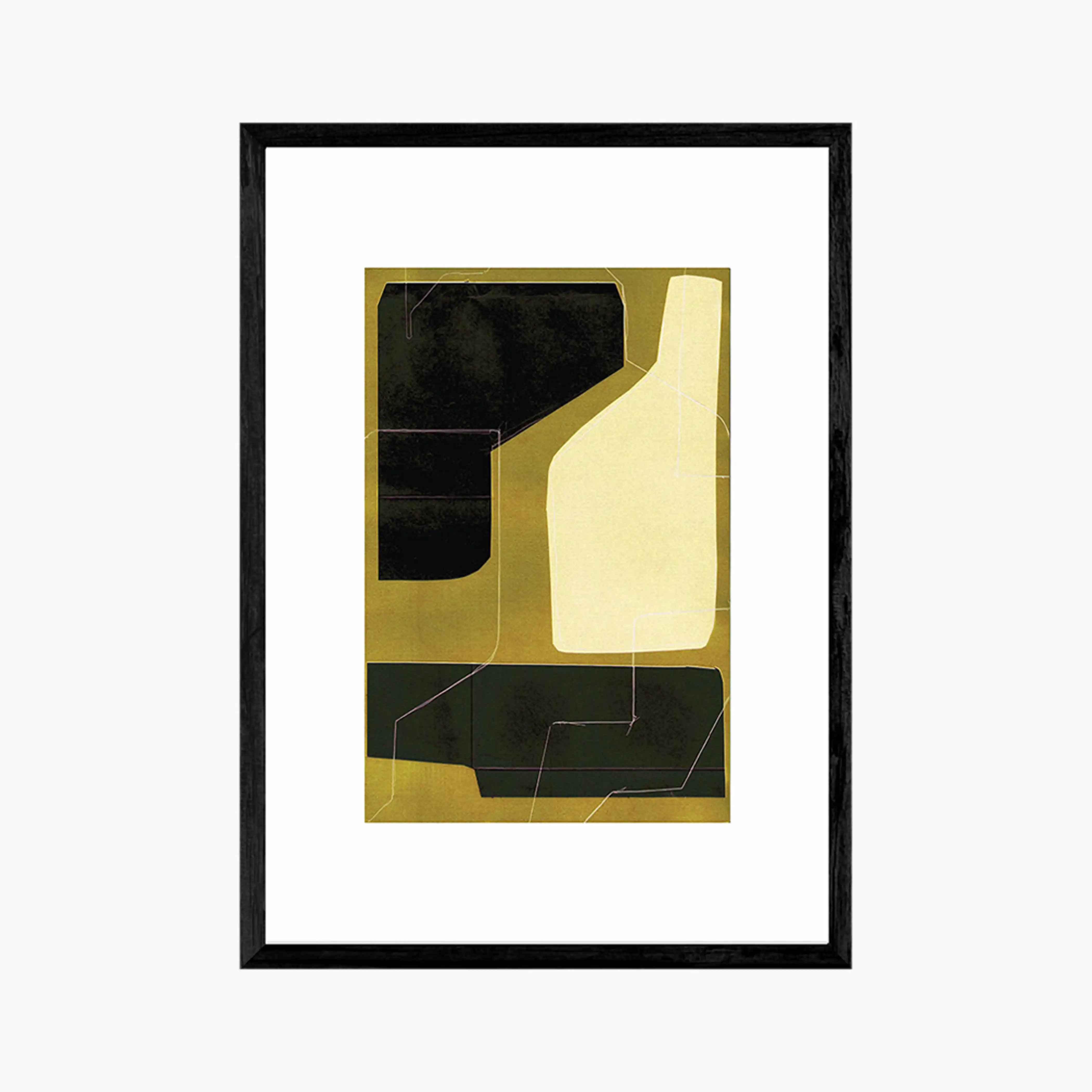 Mid Century Shapes I Abstract Print - Image 4