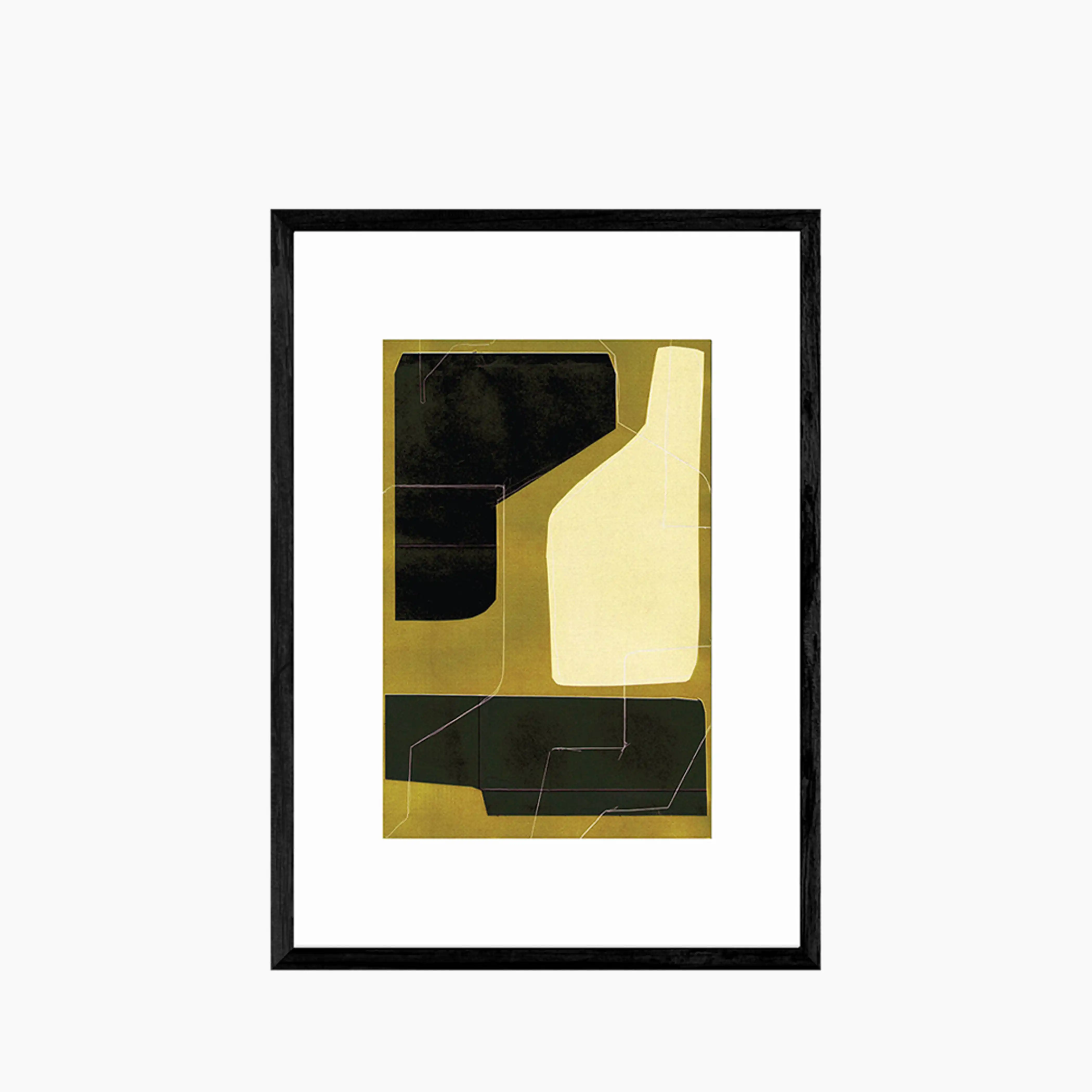 Mid Century Shapes I Abstract Print - Image 5