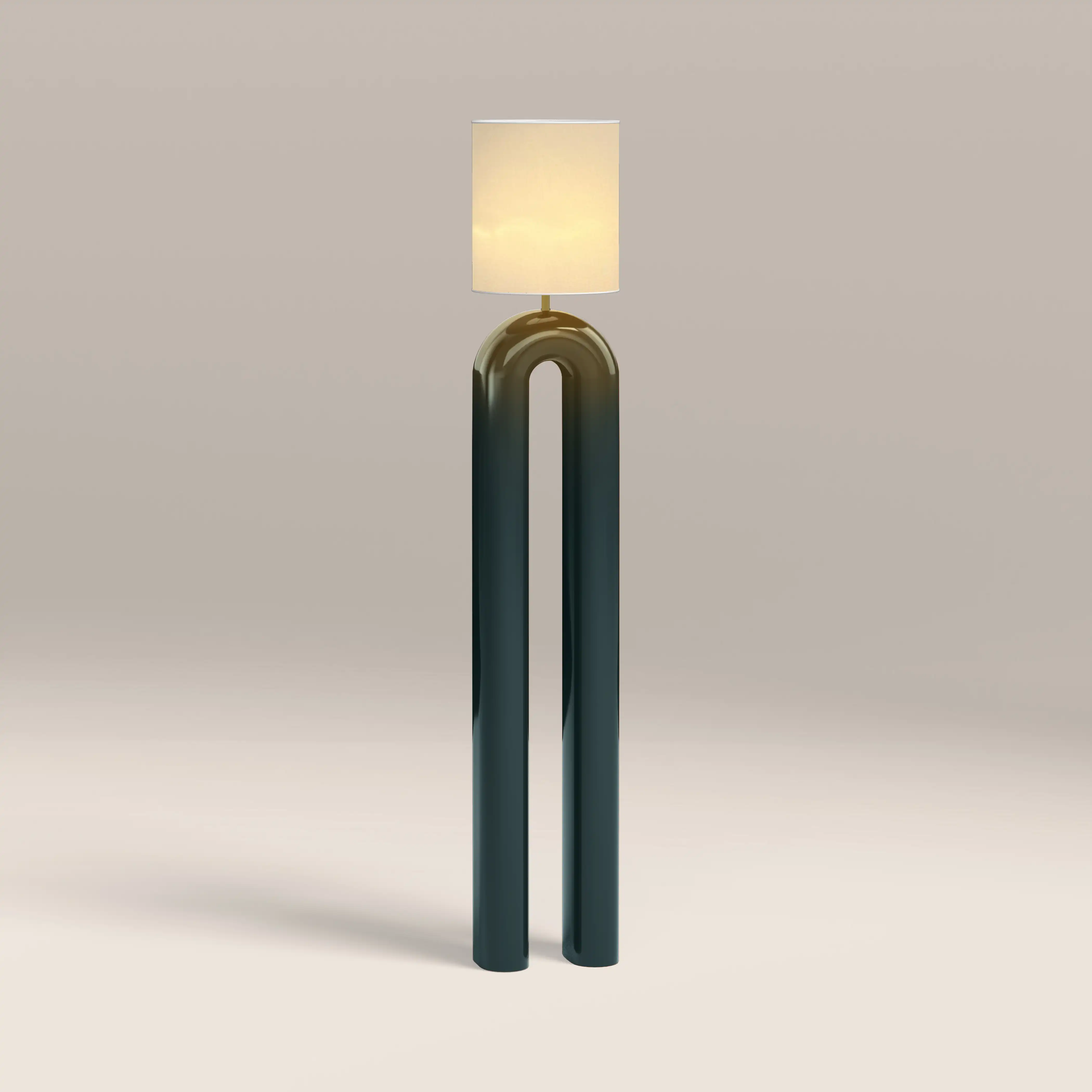 Millau Floor Lamp | High Gloss Emerald Green - Image 3