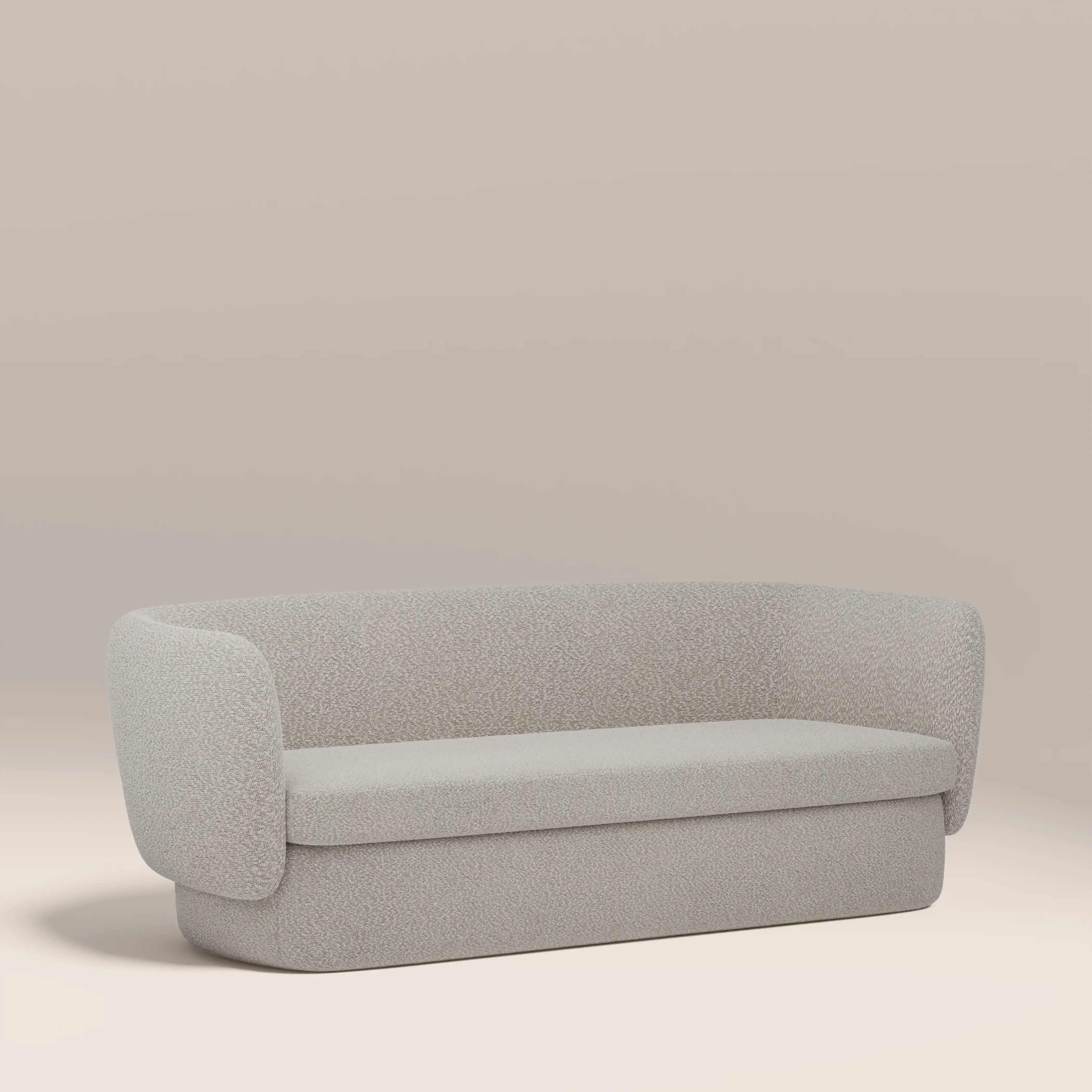 Miller 3 Seater Sofa | Speckled Stone Sustainable Boucle - Image 3