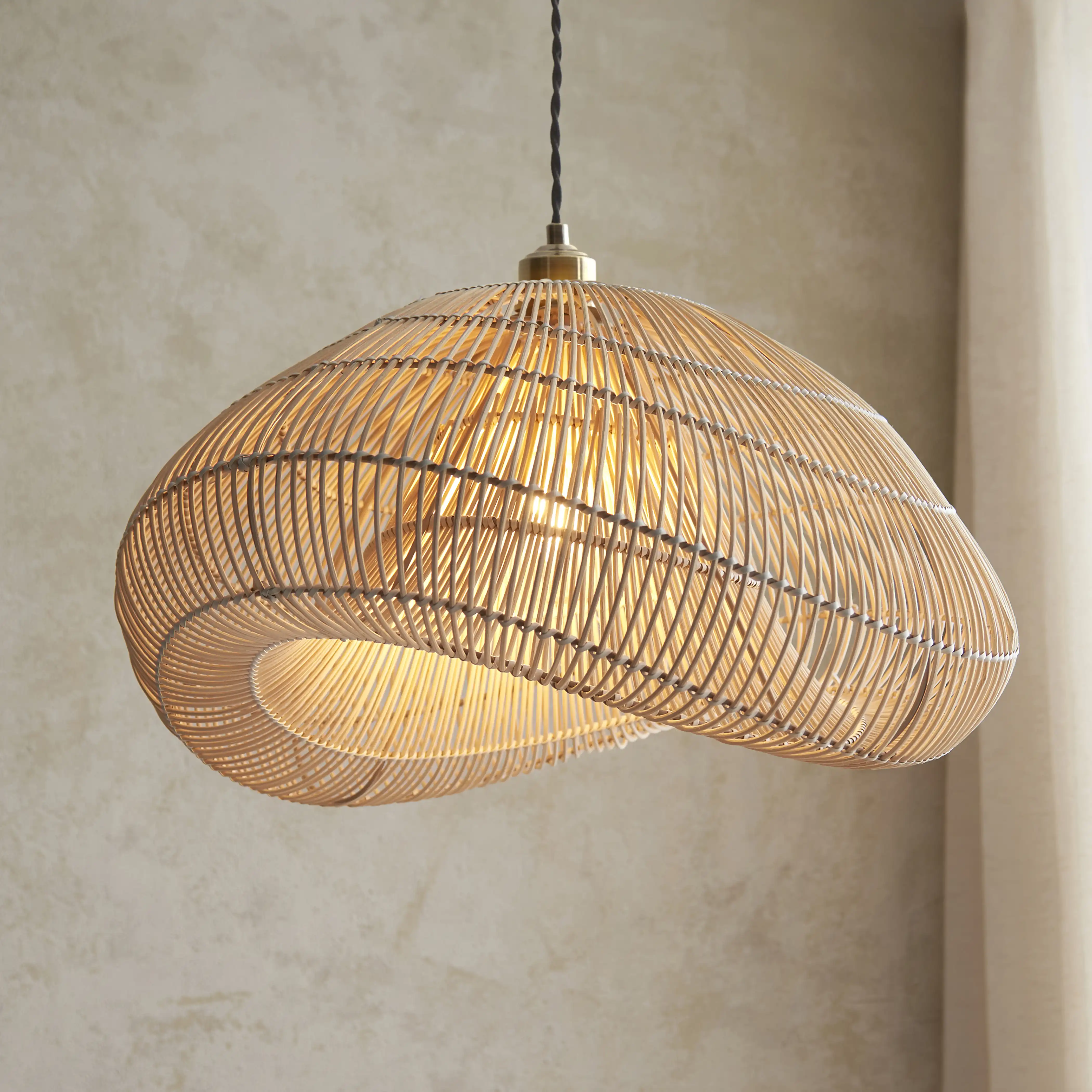 Misra Ceiling Shade | Rattan - Image 3