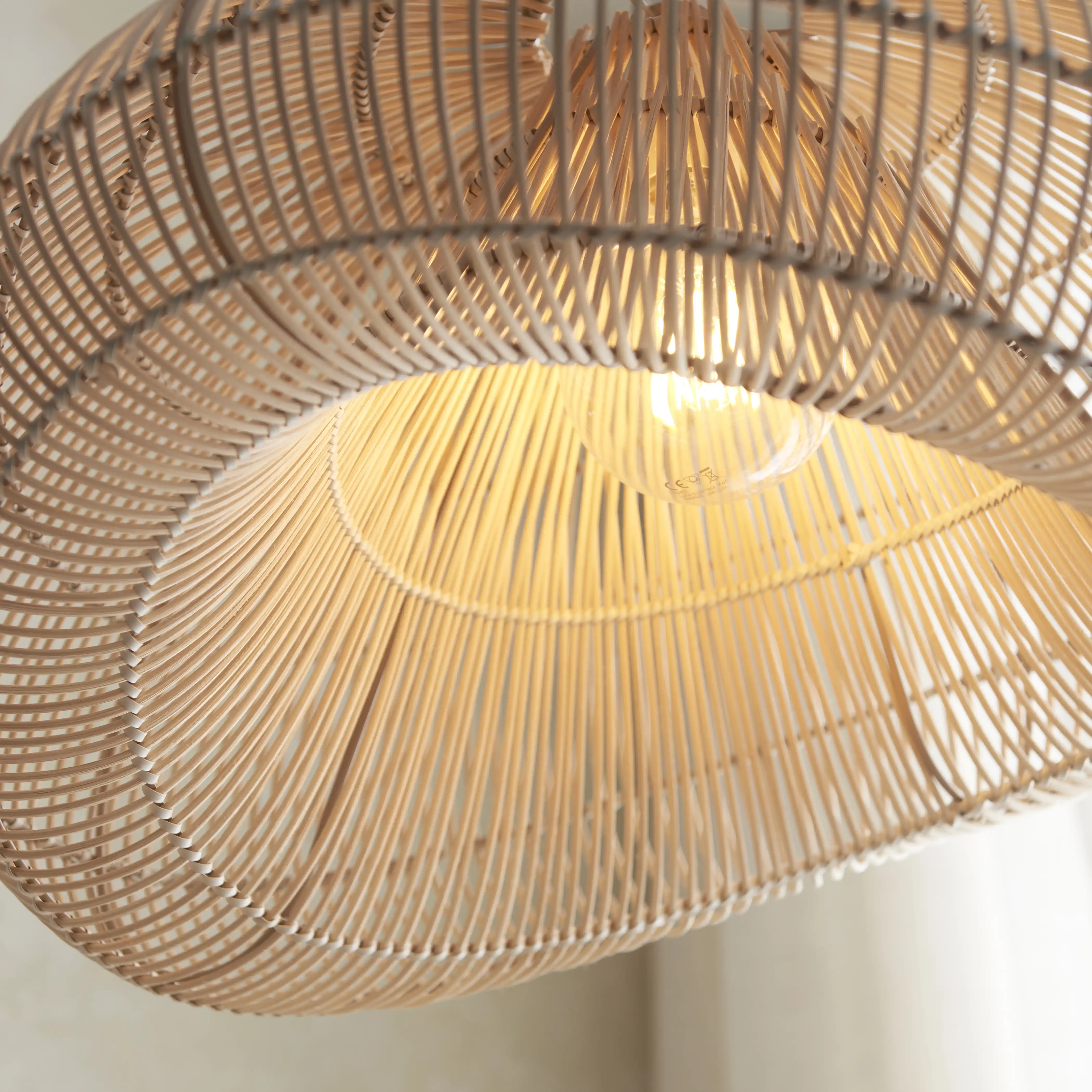 Misra Ceiling Shade | Rattan - Image 4
