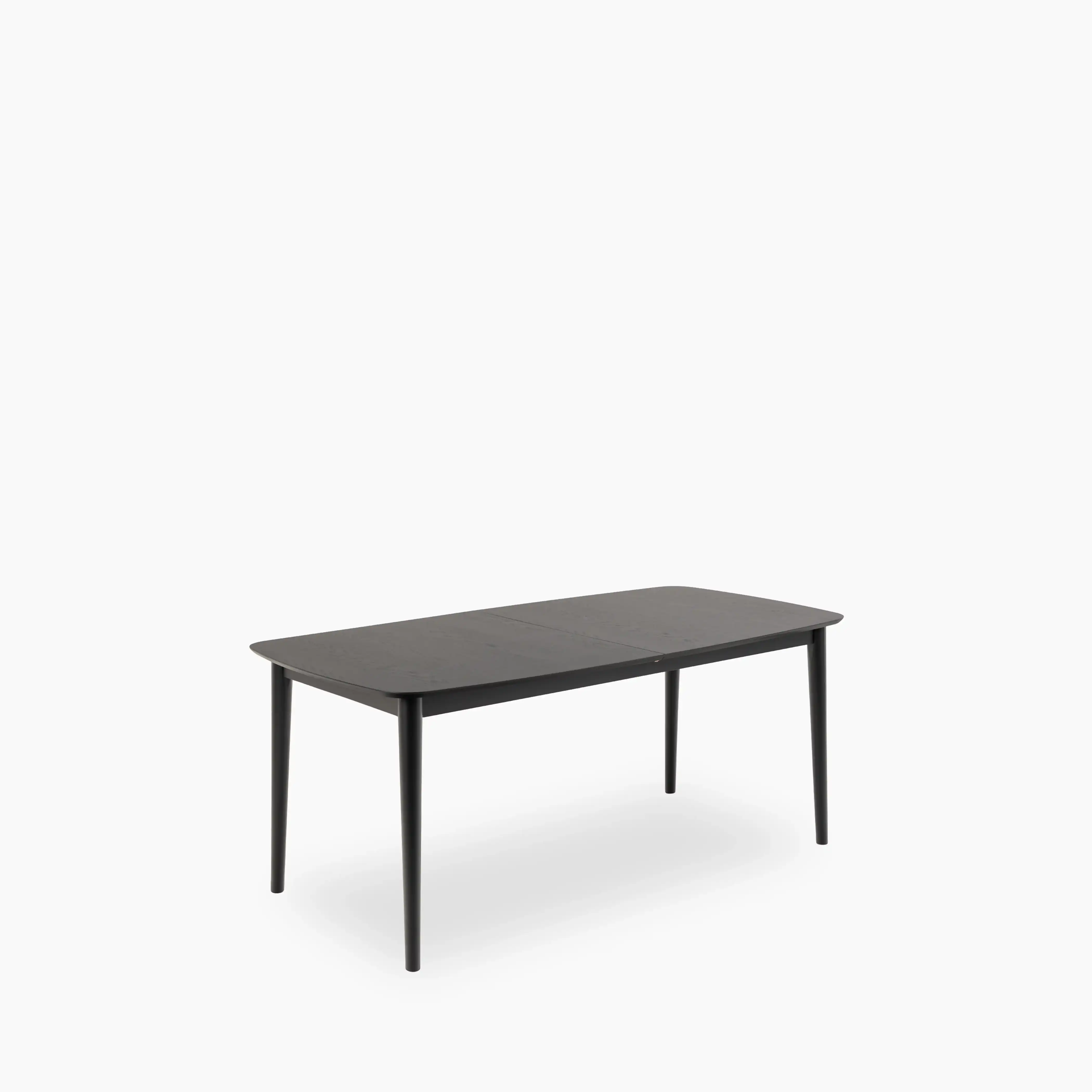 Montreux 6-10 Seat Rectangle Wooden Extendable Dining Table | Black - Image 4