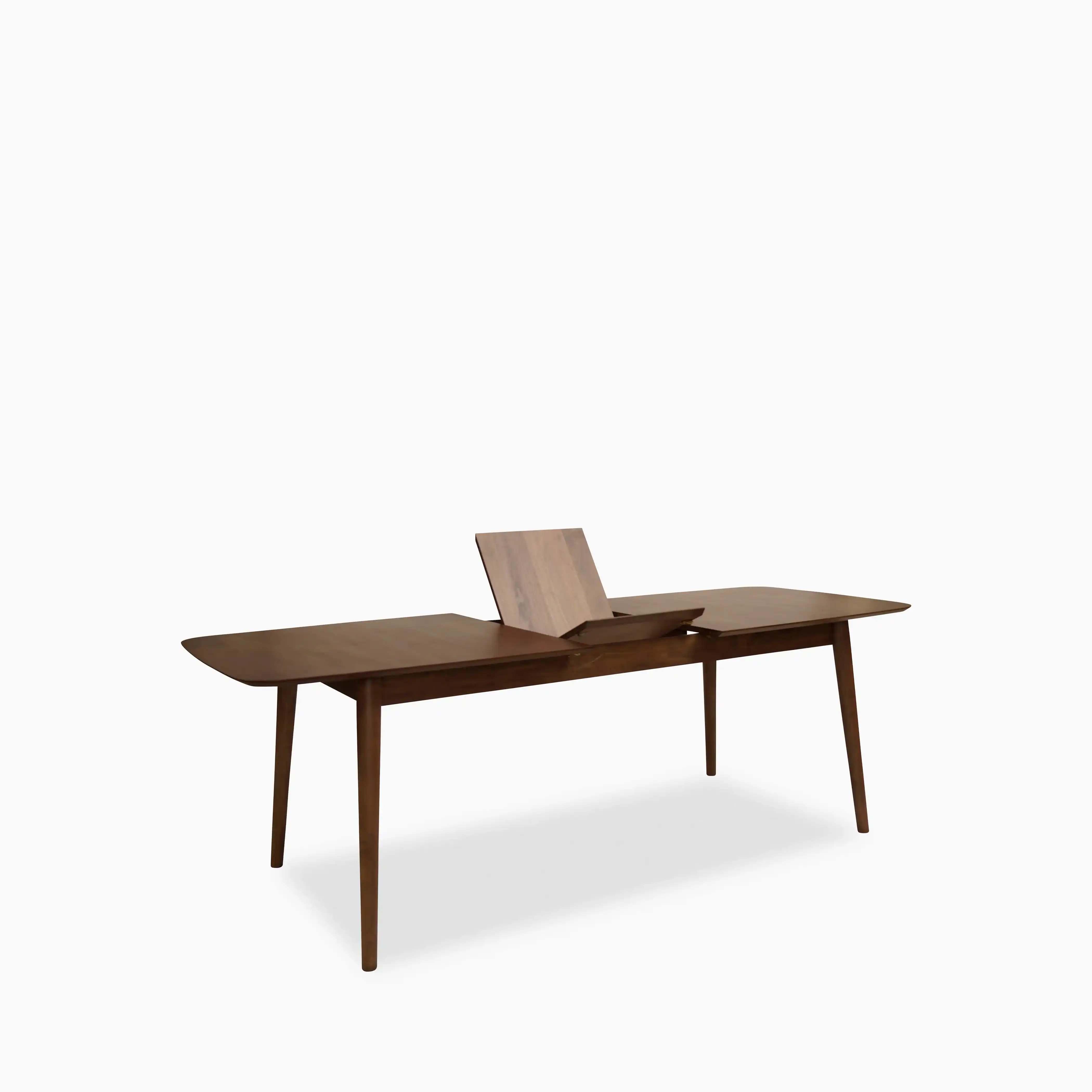 Montreux 6-10 Seat Rectangle Wooden Extendable Dining Table | Walnut - Image 6