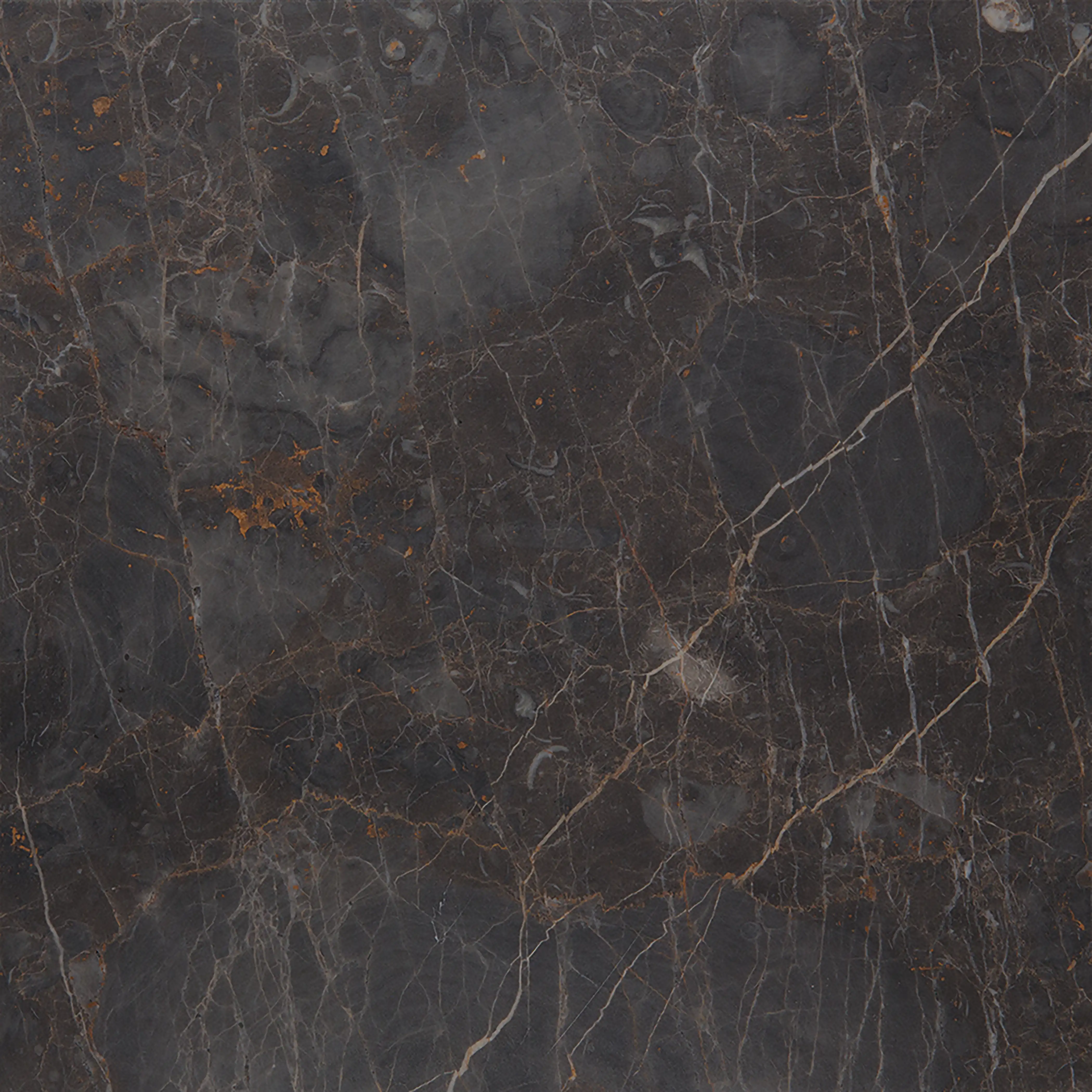 Naxos Round Side Table | Storm Grey Marble - Image 4