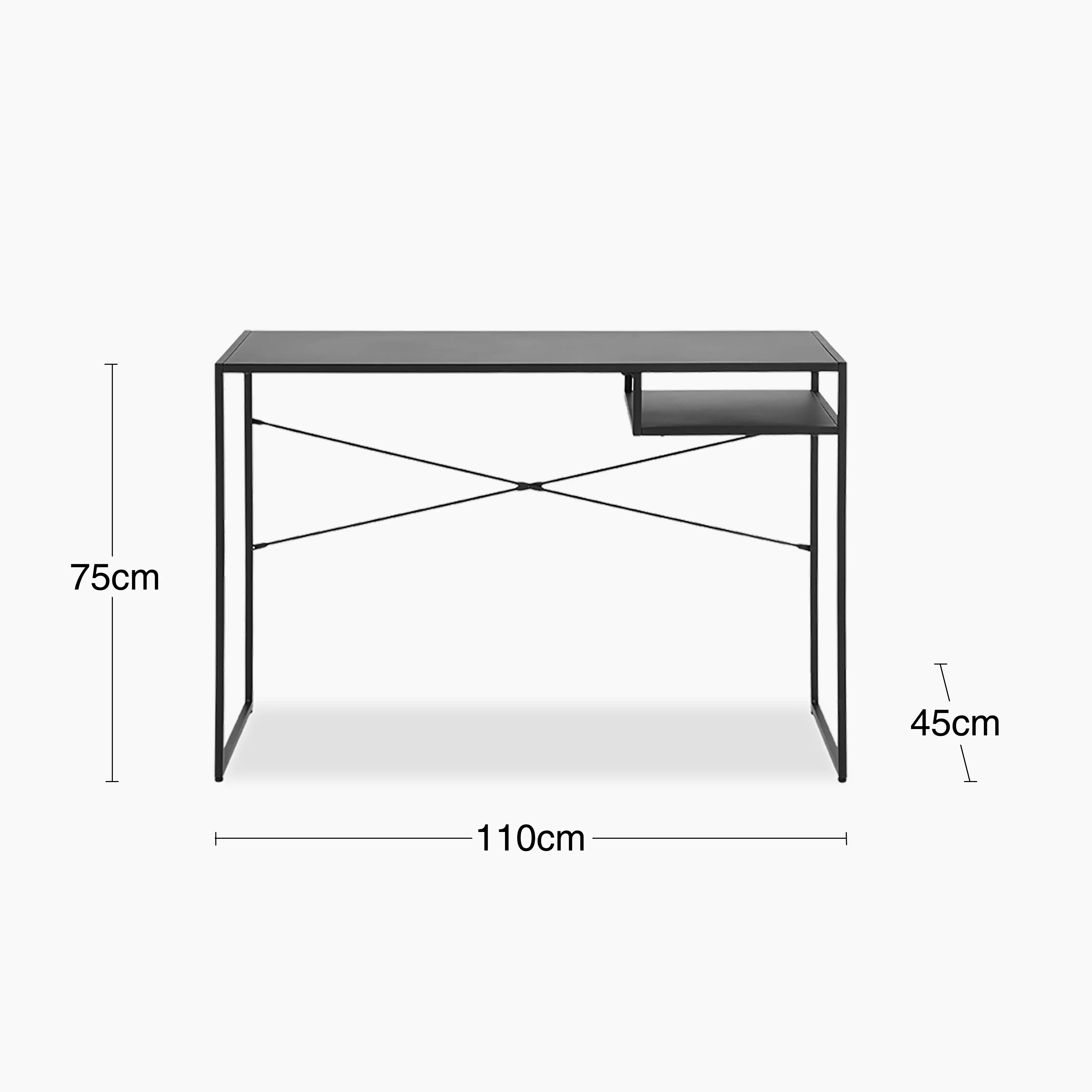 Newcastle Desk | Black - Image 4