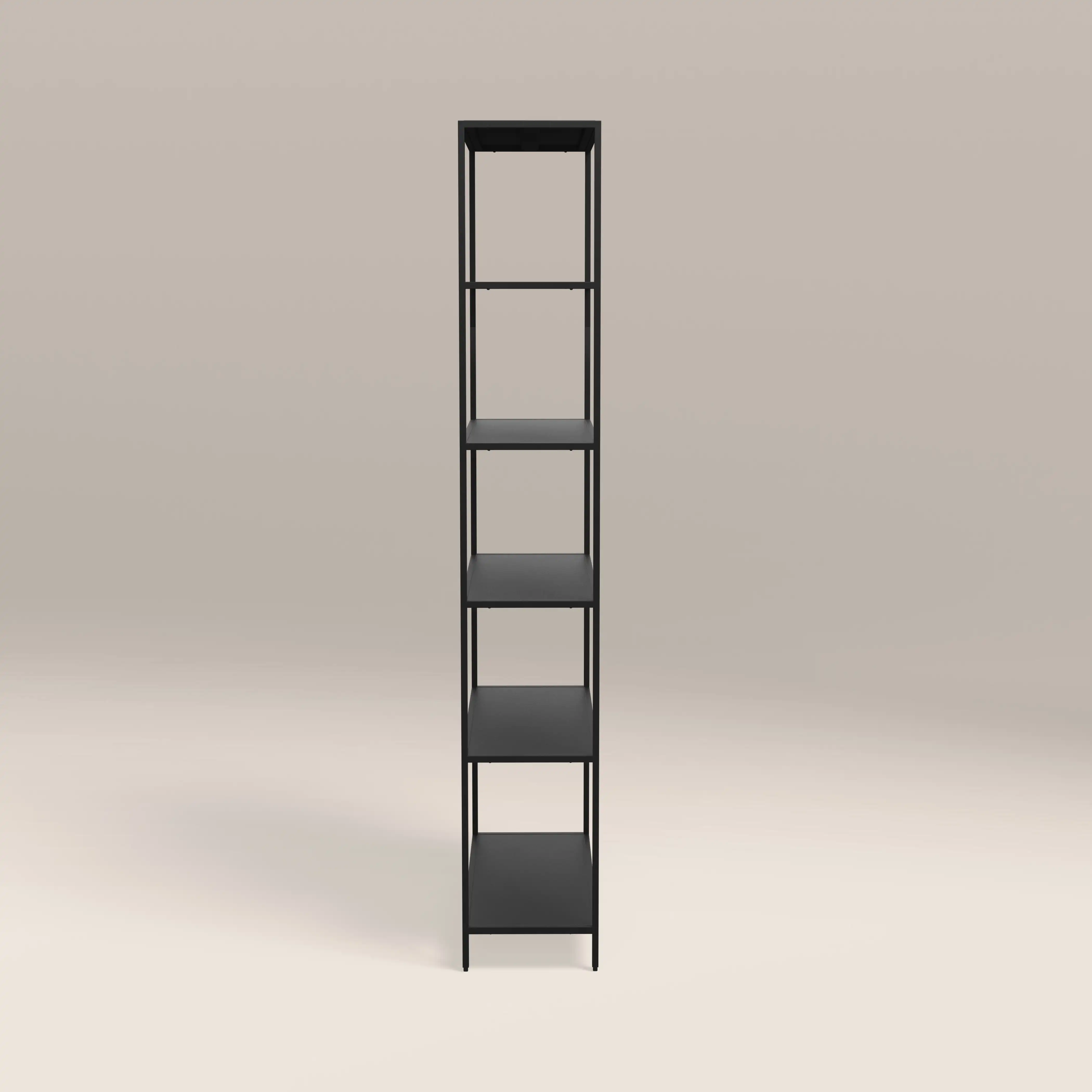 Newcastle Tall Bookcase | Black - Image 3