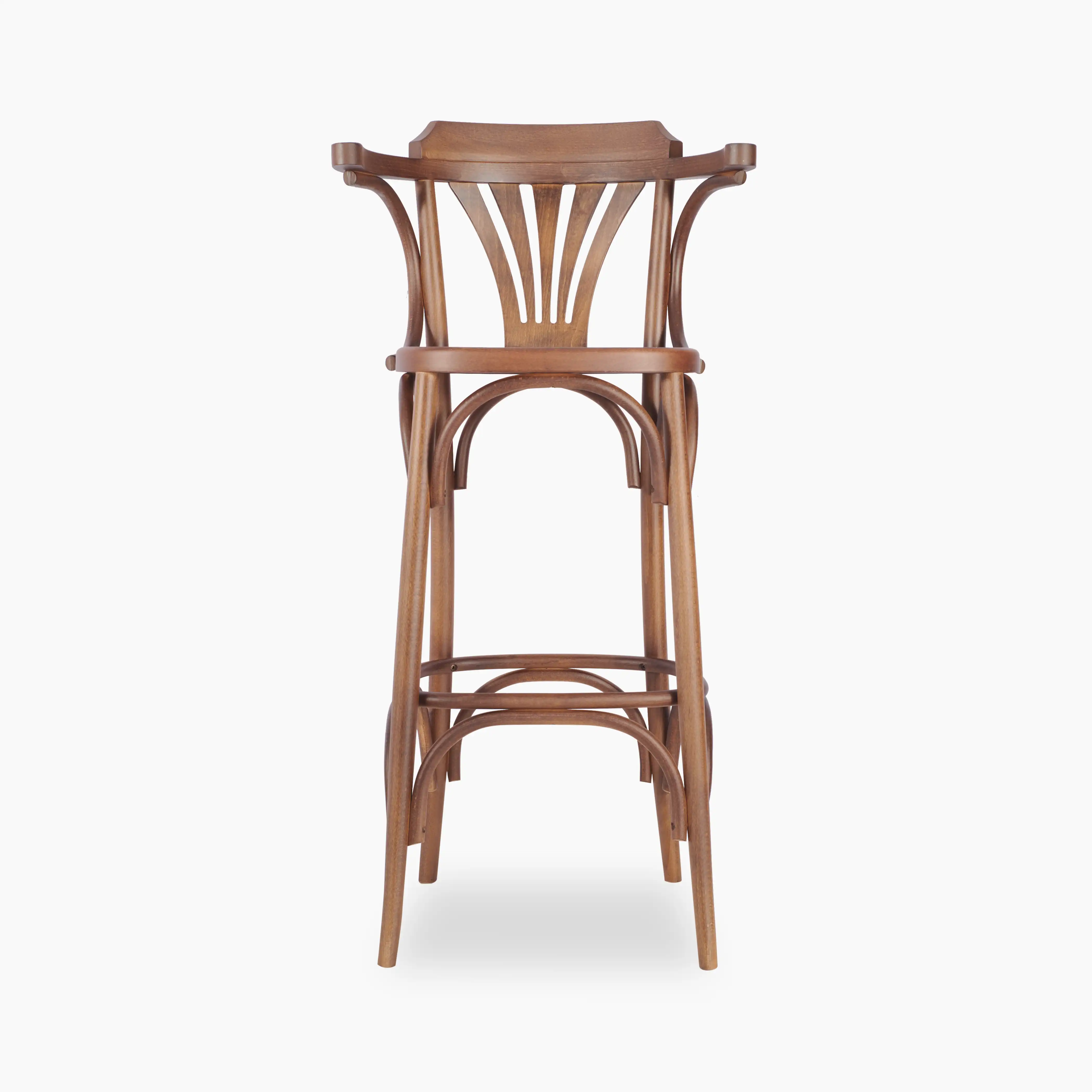 Paris Wooden Bar Stool - Image 2