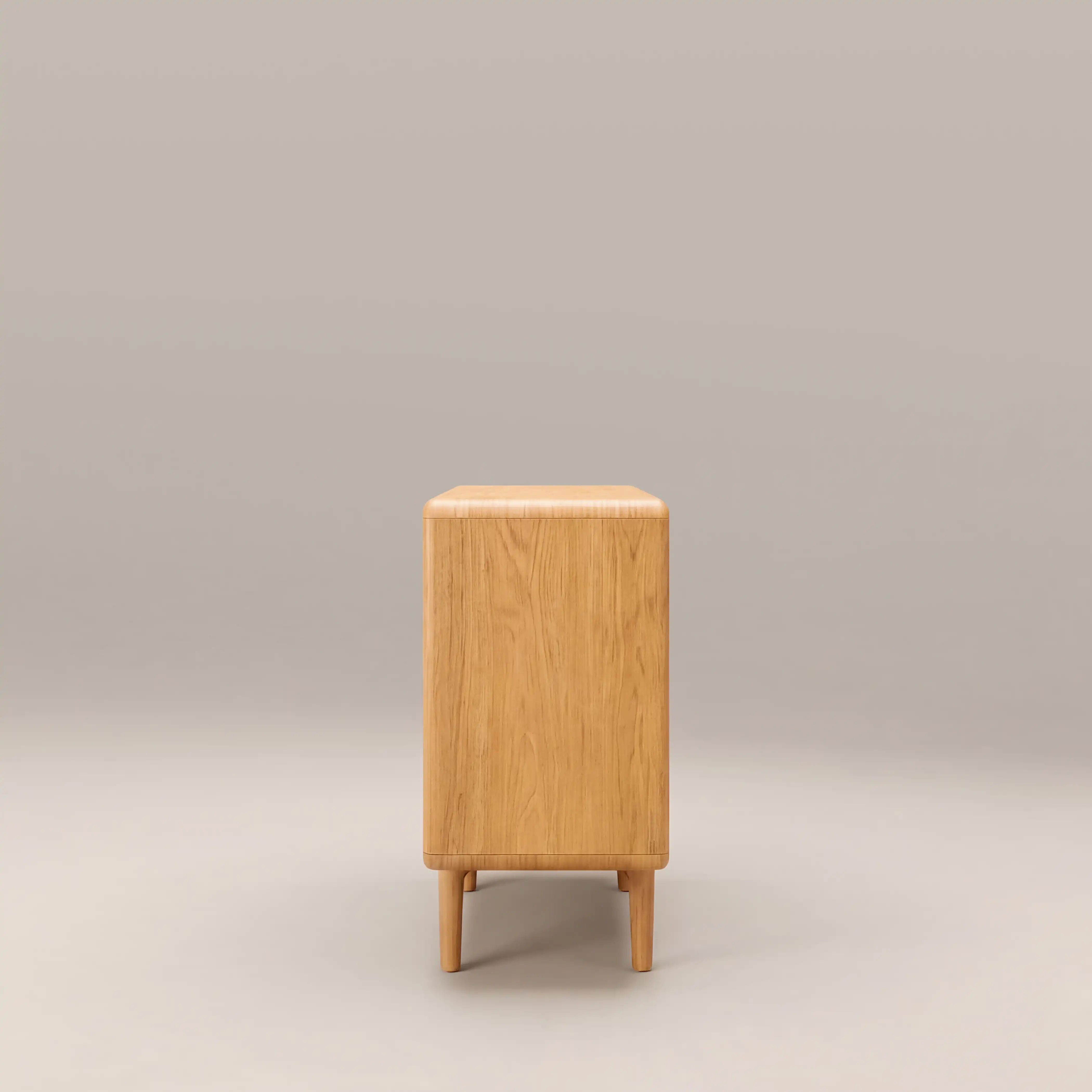 Percy 4 Drawer Chest of Drawers | Oak - Image 4