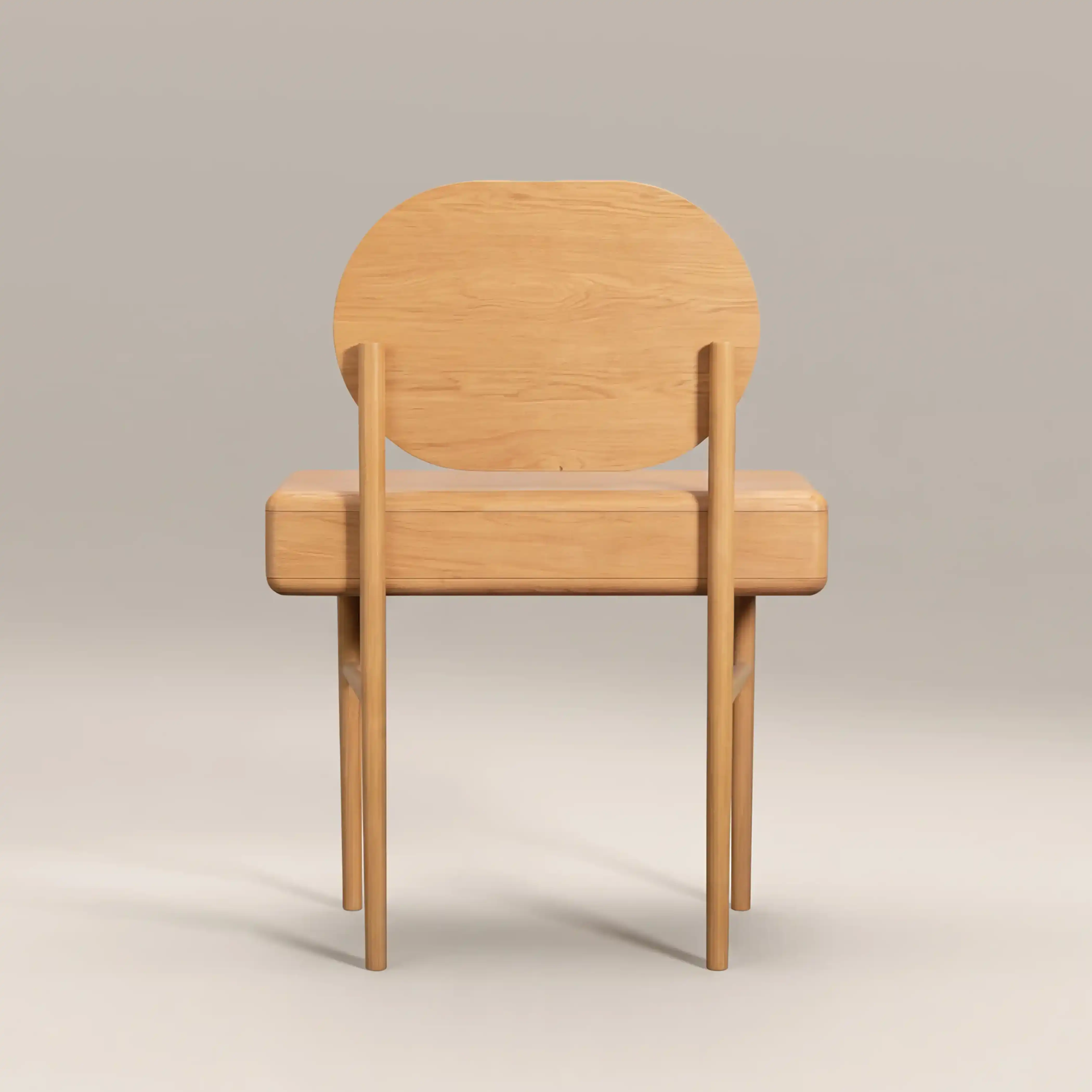 Percy Wooden Dressing Table | Oak - Image 4