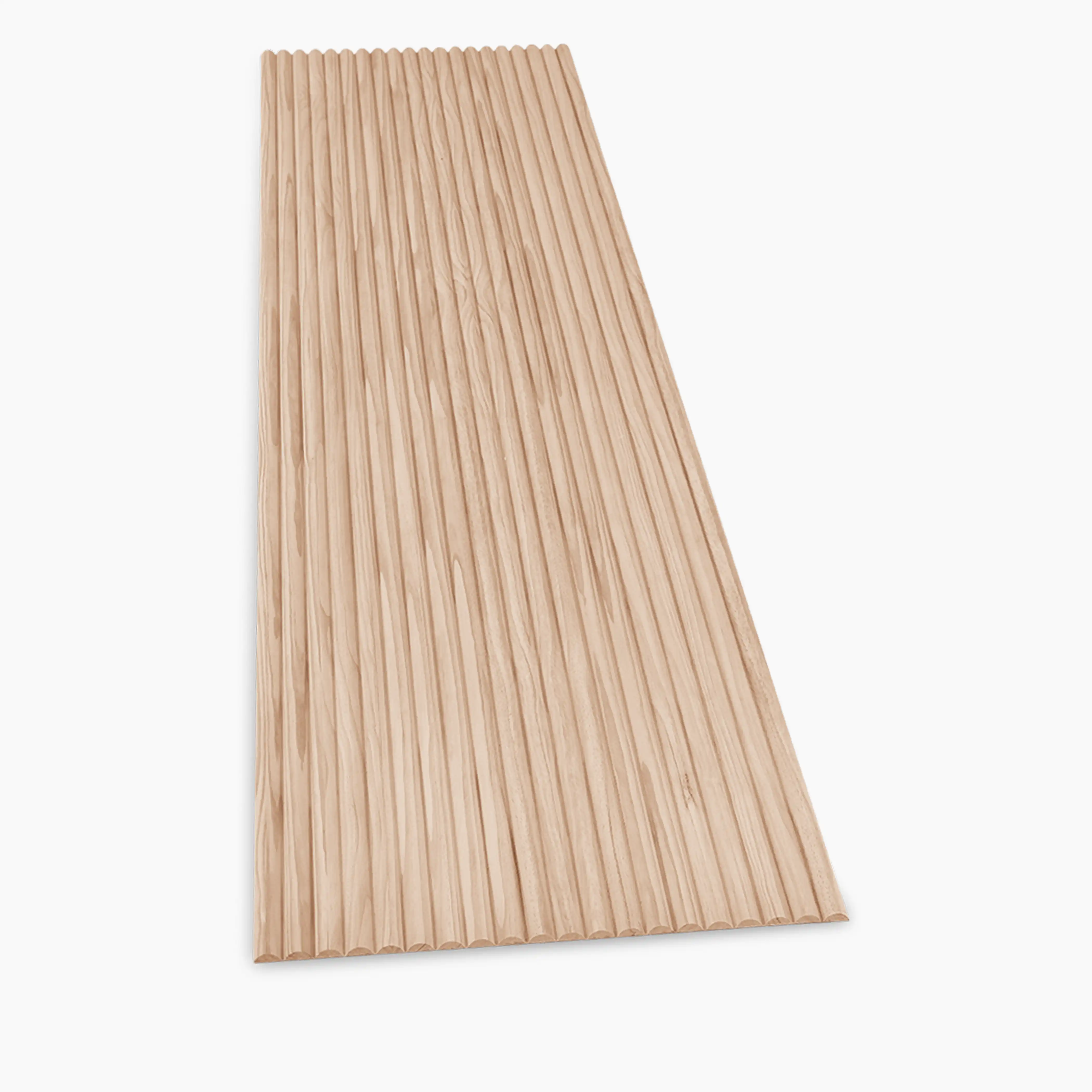 PLAANKED 3cm Flexible Ribbed Wall Panel | Paintable Pinewood - Image 7