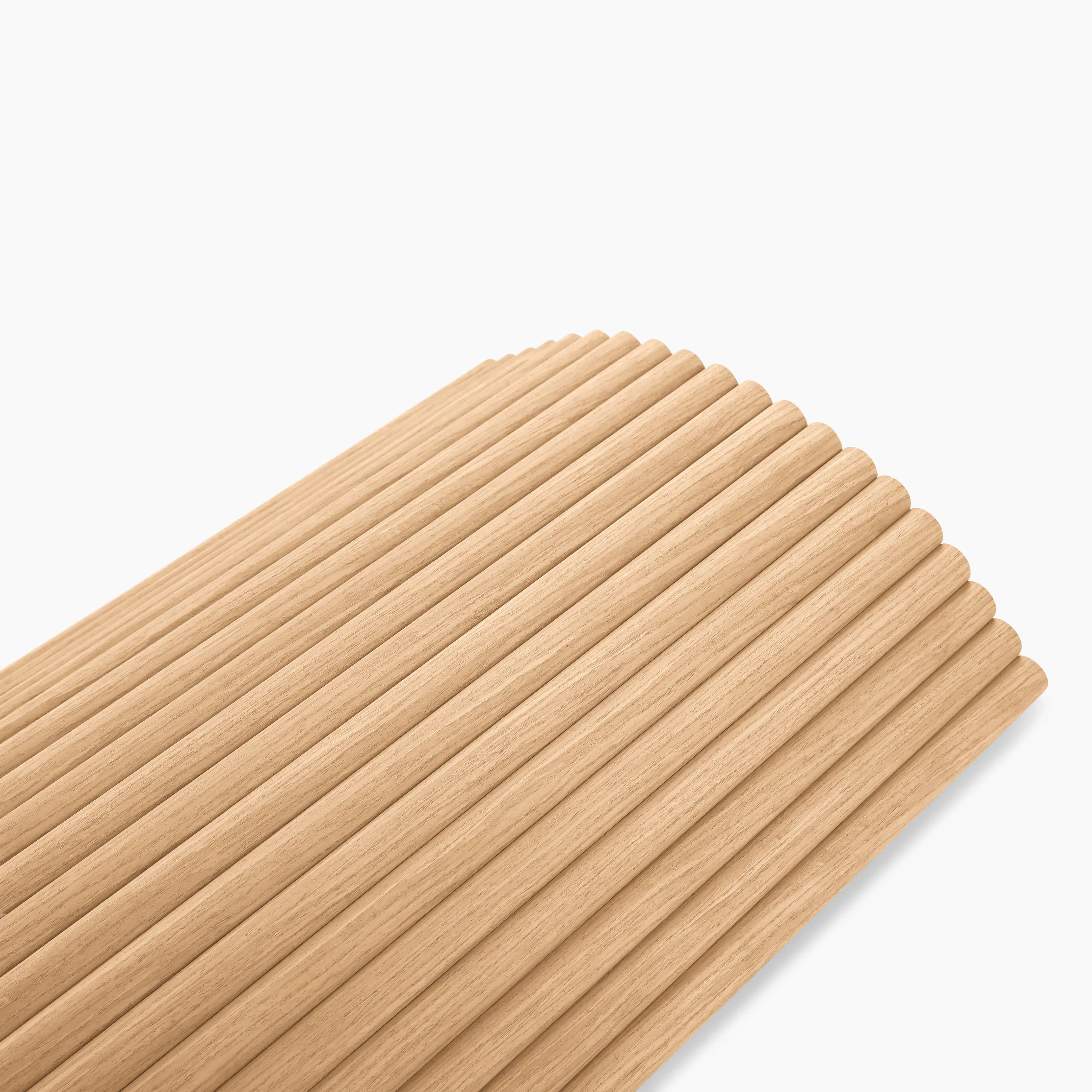 PLAANKED 3cm Flexible Ribbed Wall Panel | Oak - Image 2