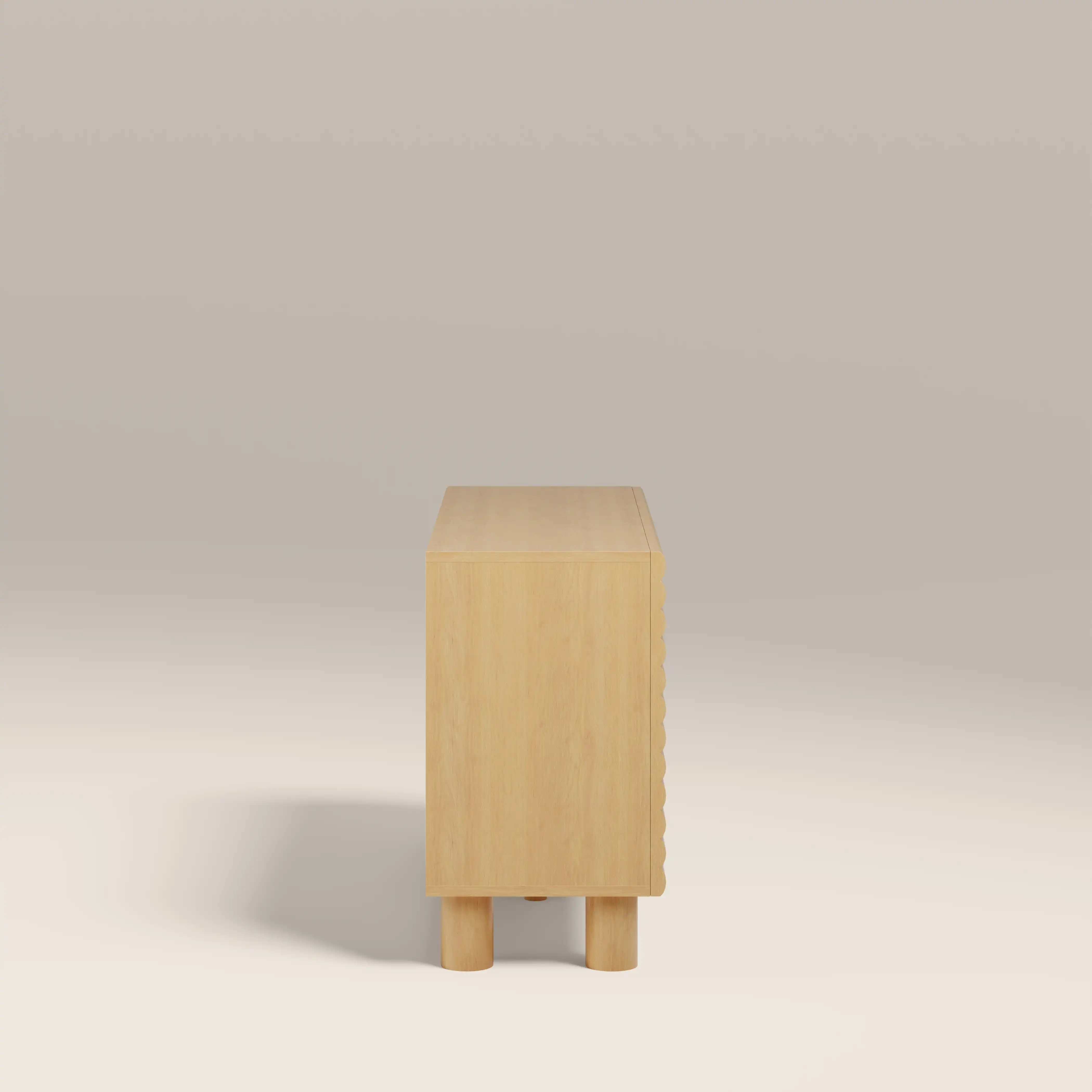 Raphael 2 Door Wooden Sideboard | Oak - Image 4