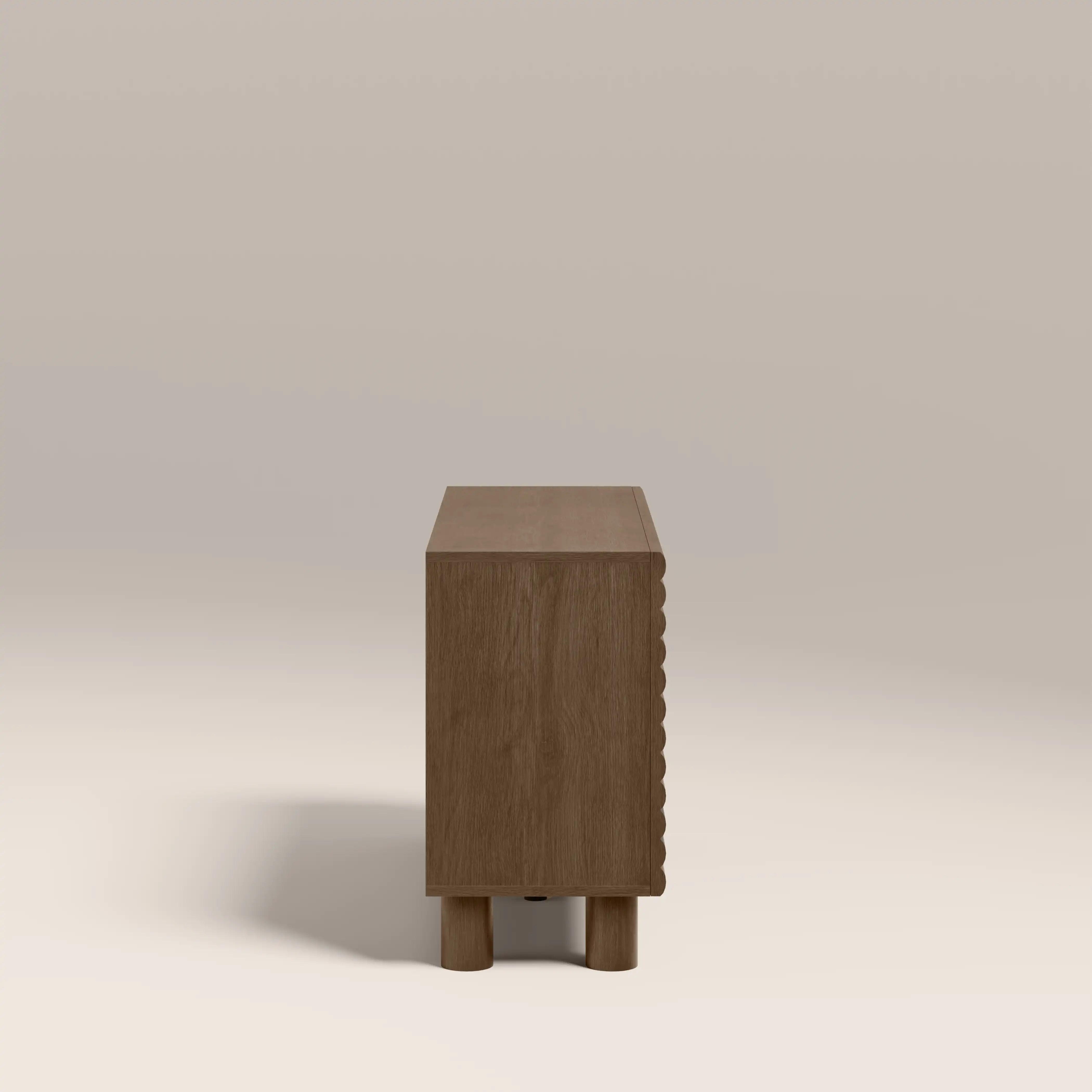 Raphael 2 Door Wooden Sideboard | Walnut - Image 5