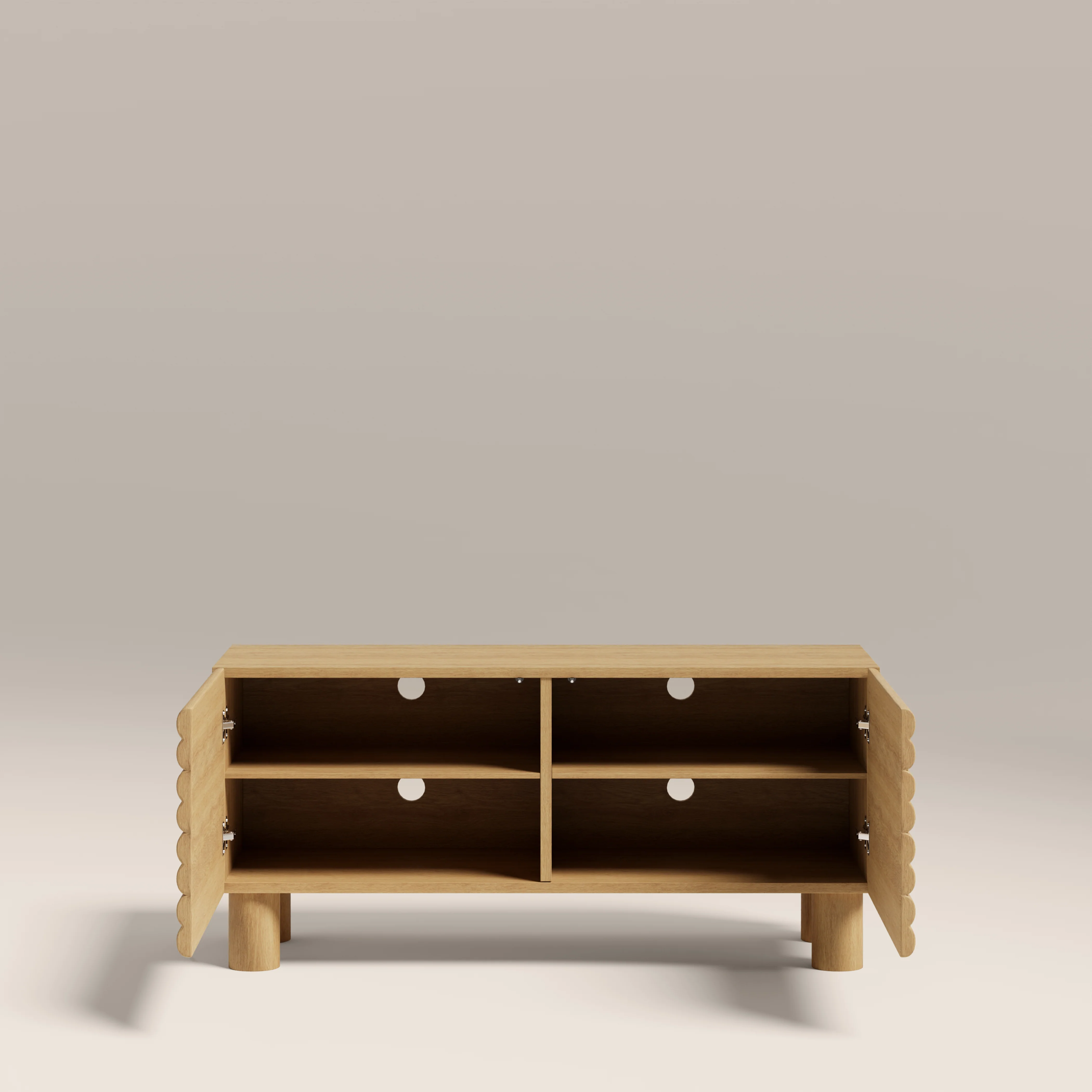 Raphael Wooden TV Stand | Oak - Image 3