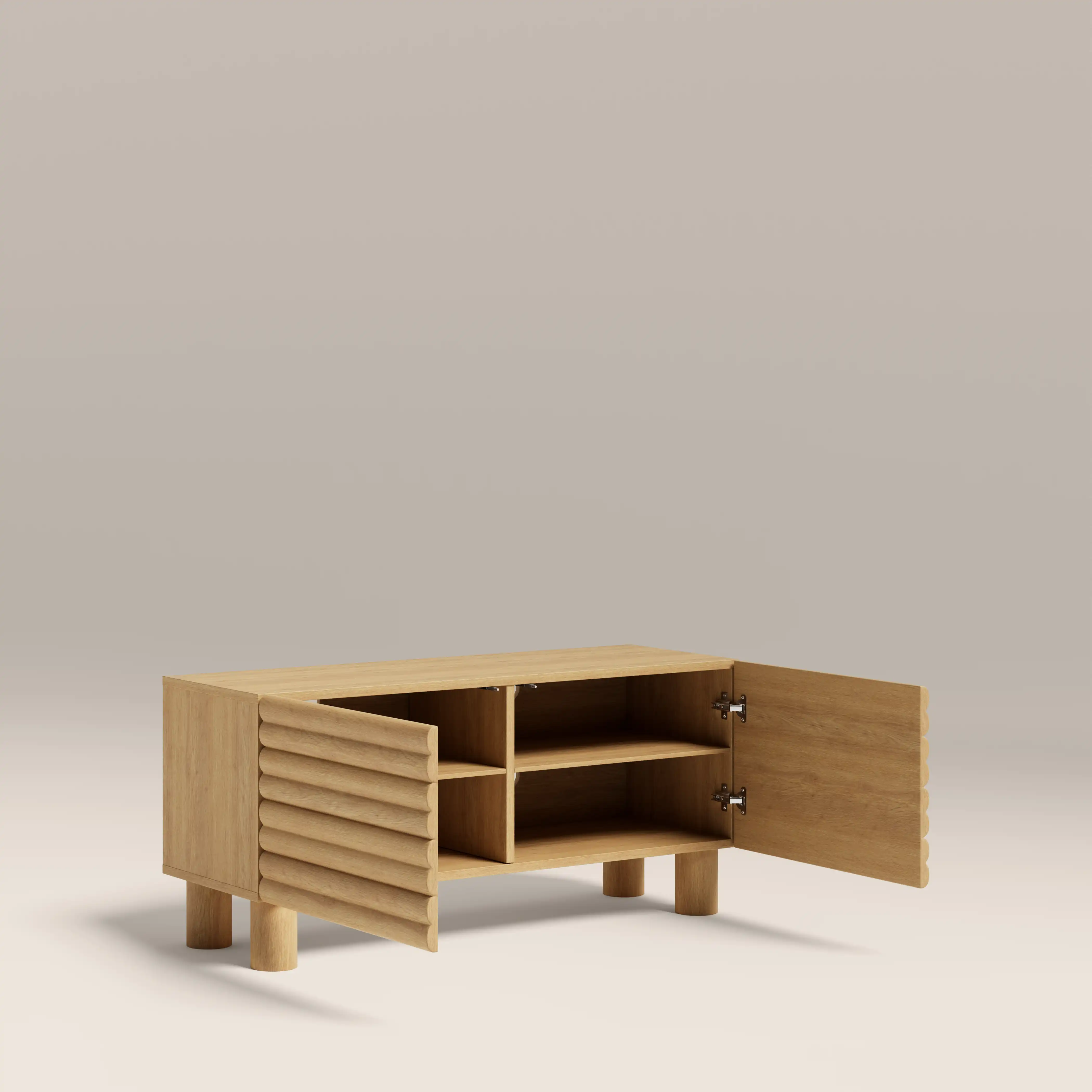 Raphael Wooden TV Stand | Oak - Image 5