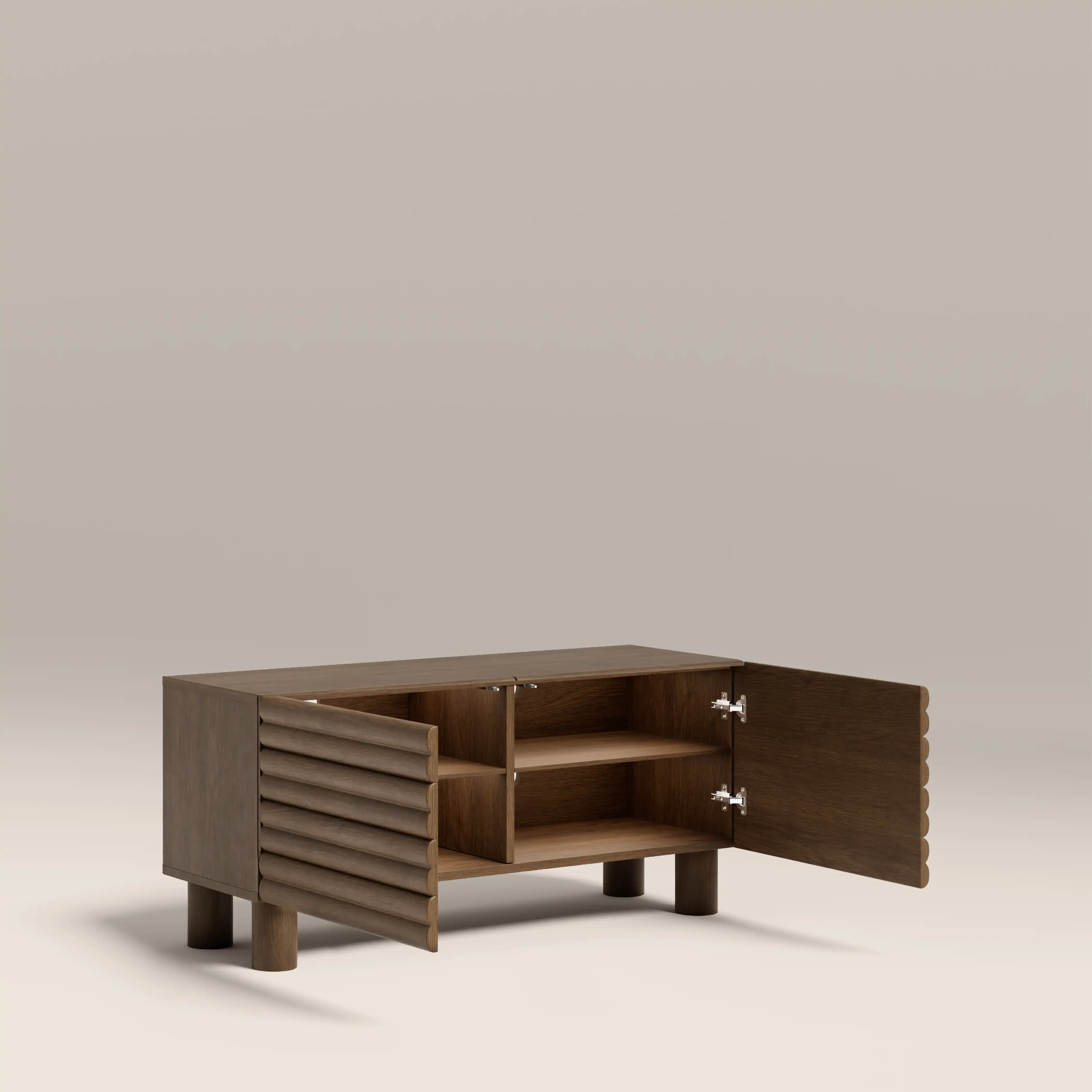 Raphael Wooden TV Stand | Walnut - Image 5