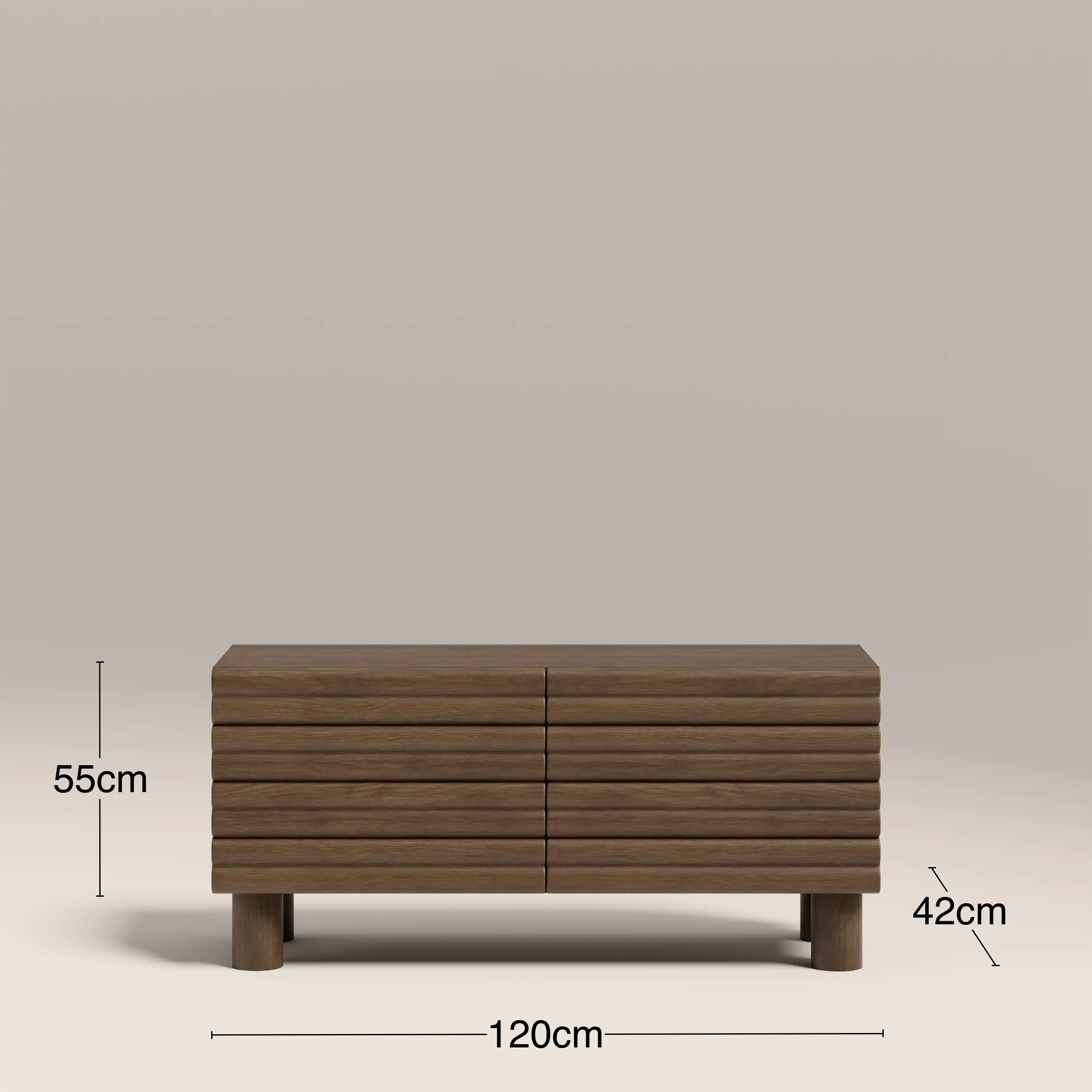 Raphael Wooden TV Stand | Walnut - Image 6