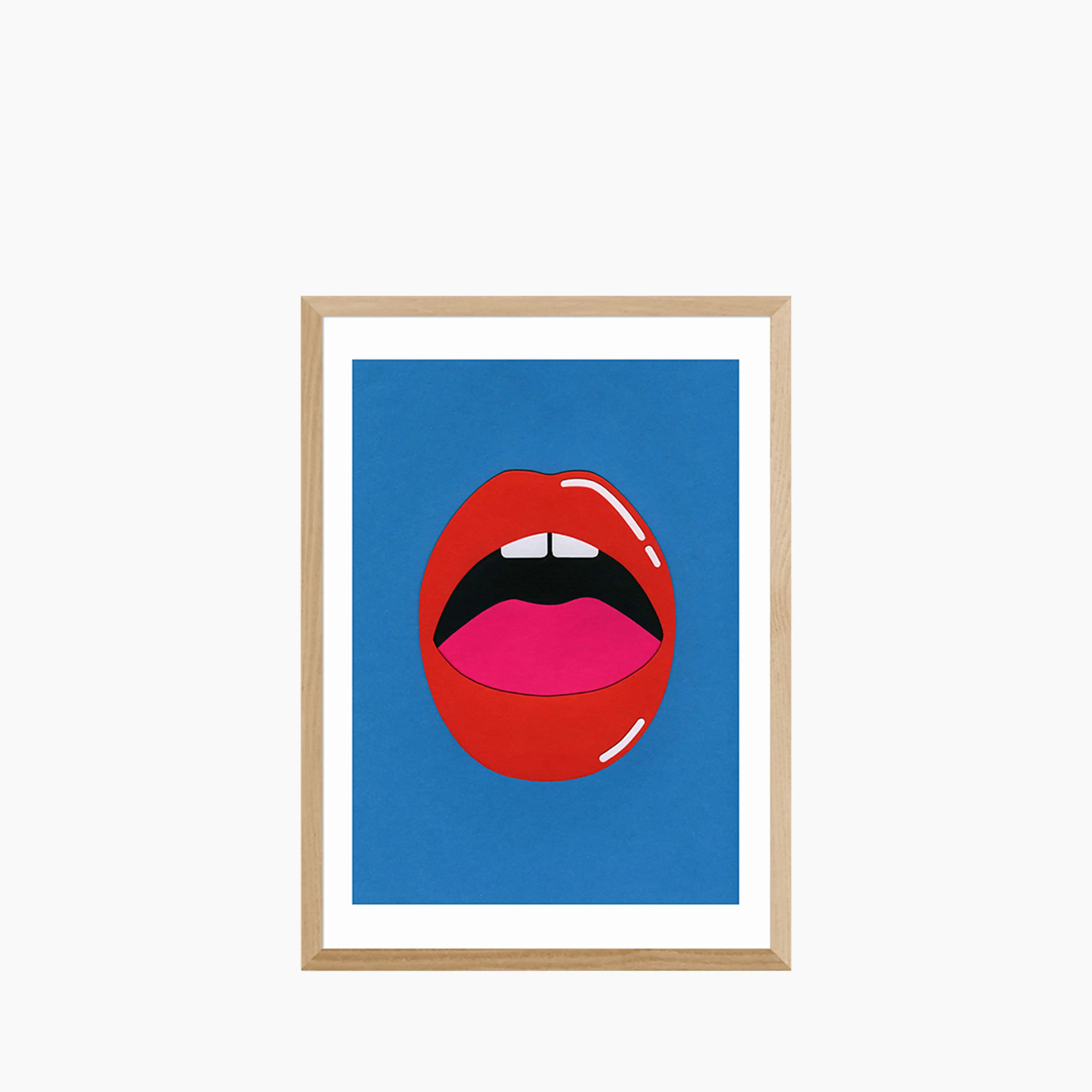 Red Lips  Graphic  Print - Image 6