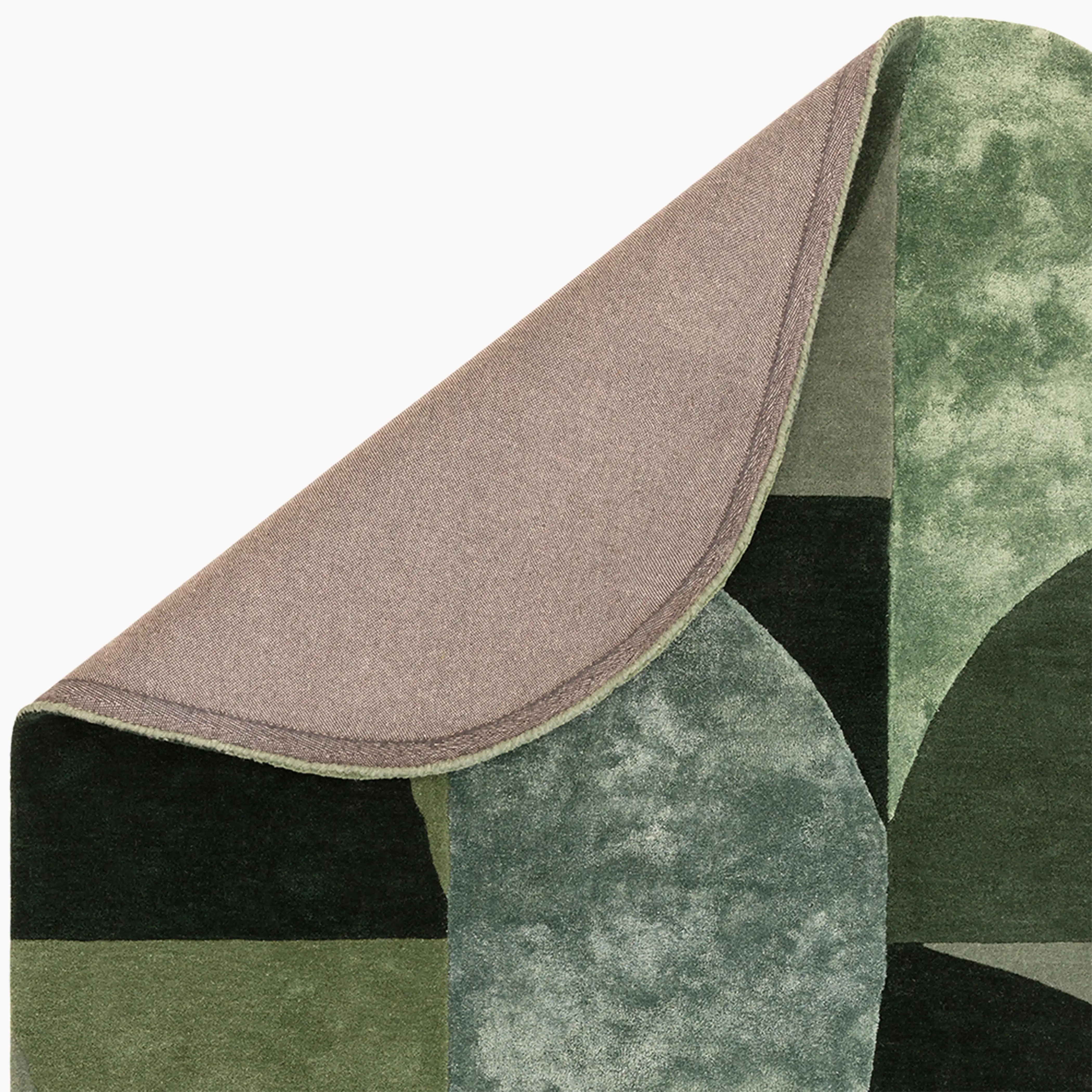 Robyn Oval Hand Tufted Rug | Forest - Image 3