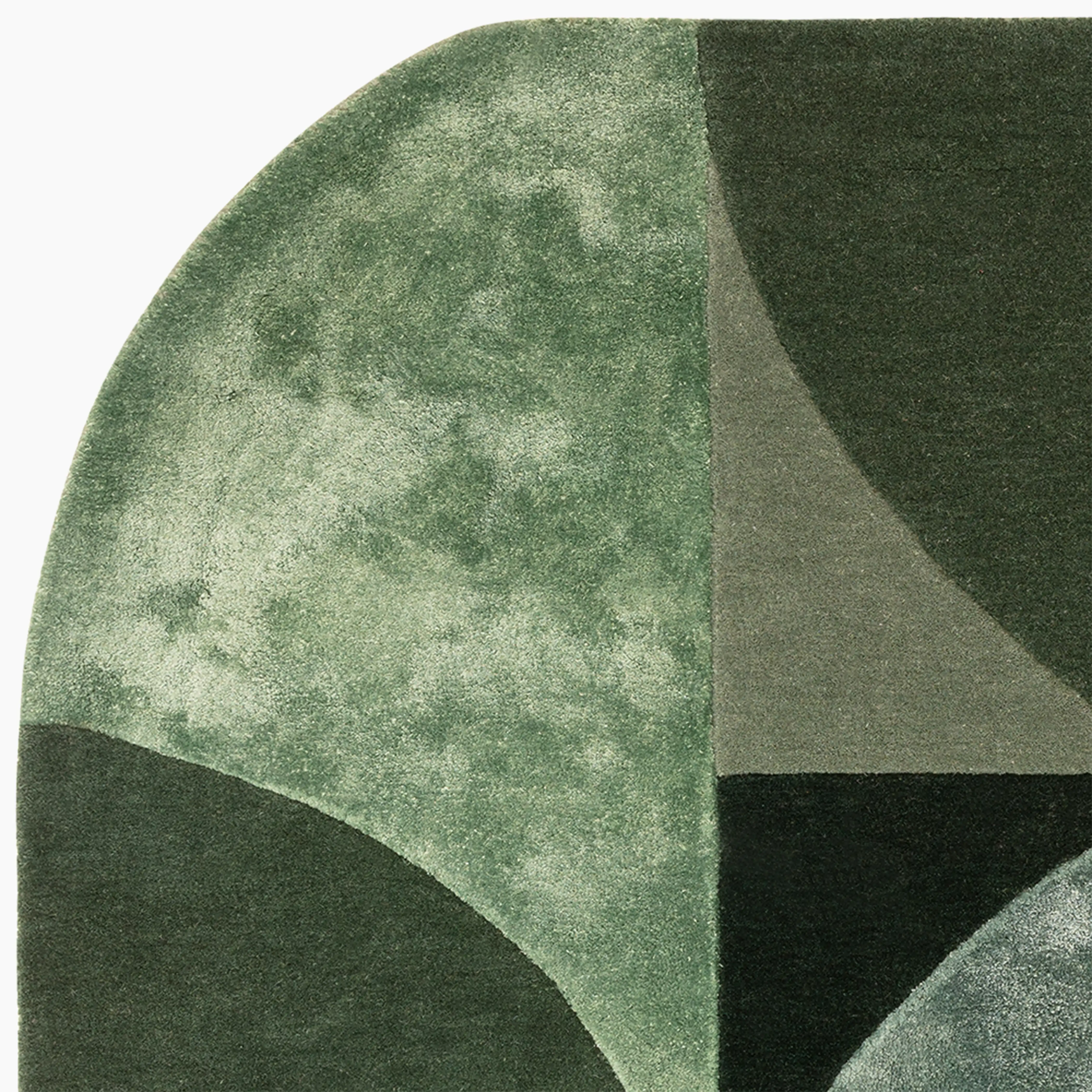 Robyn Oval Hand Tufted Rug | Forest - Image 4