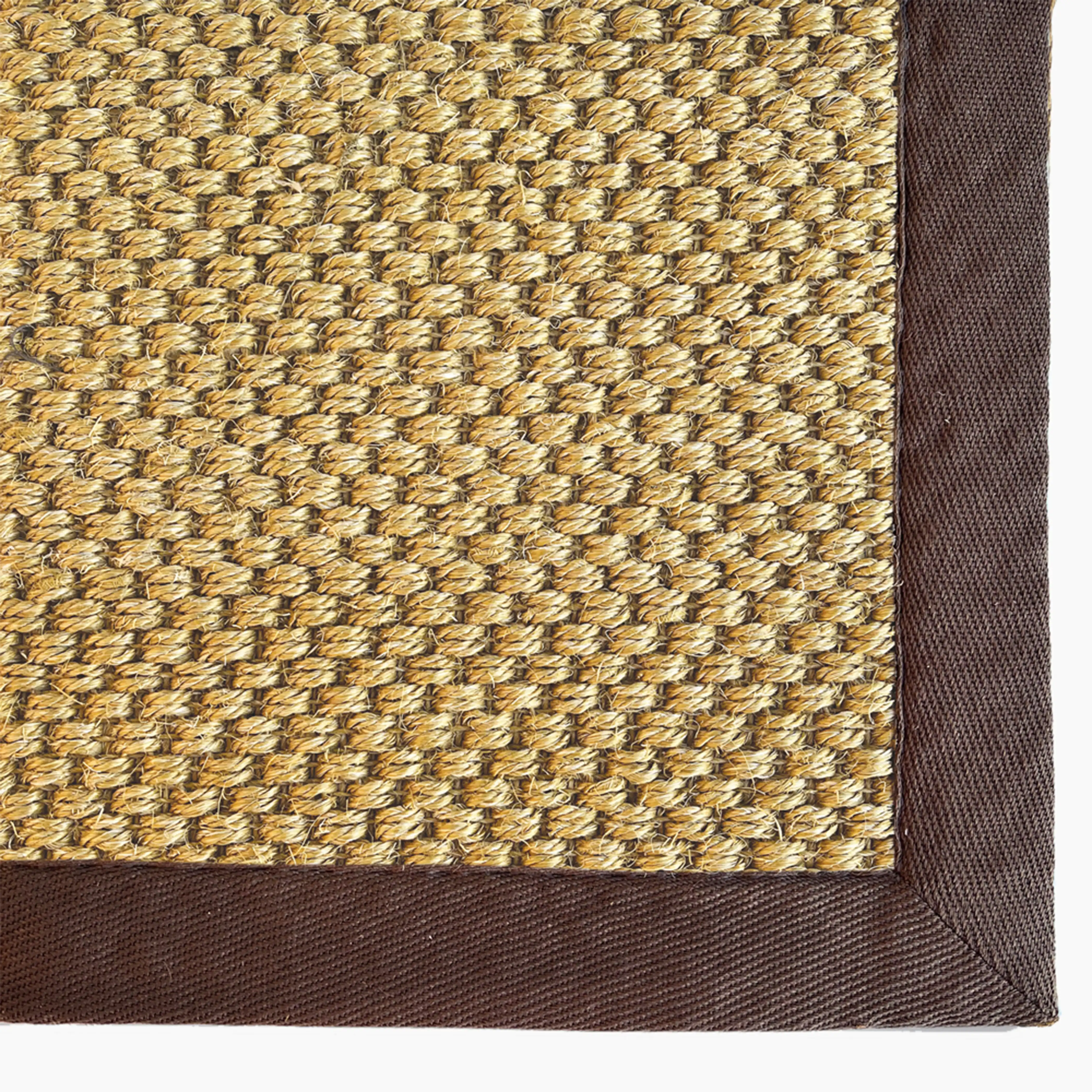 Romy Jute Rug | Brown & Natural - Image 2