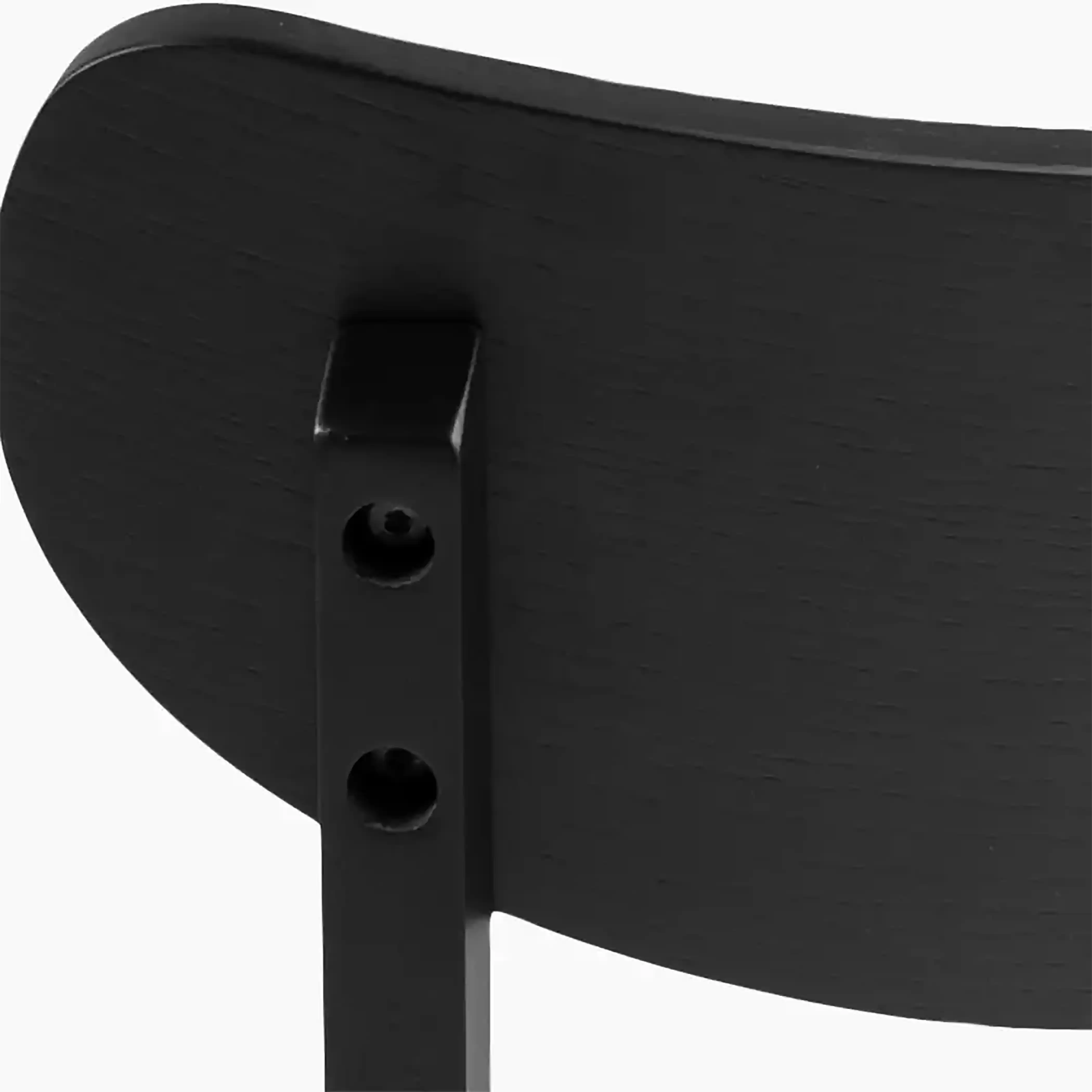 Roxby Wooden Dining Chair | Black - Image 8