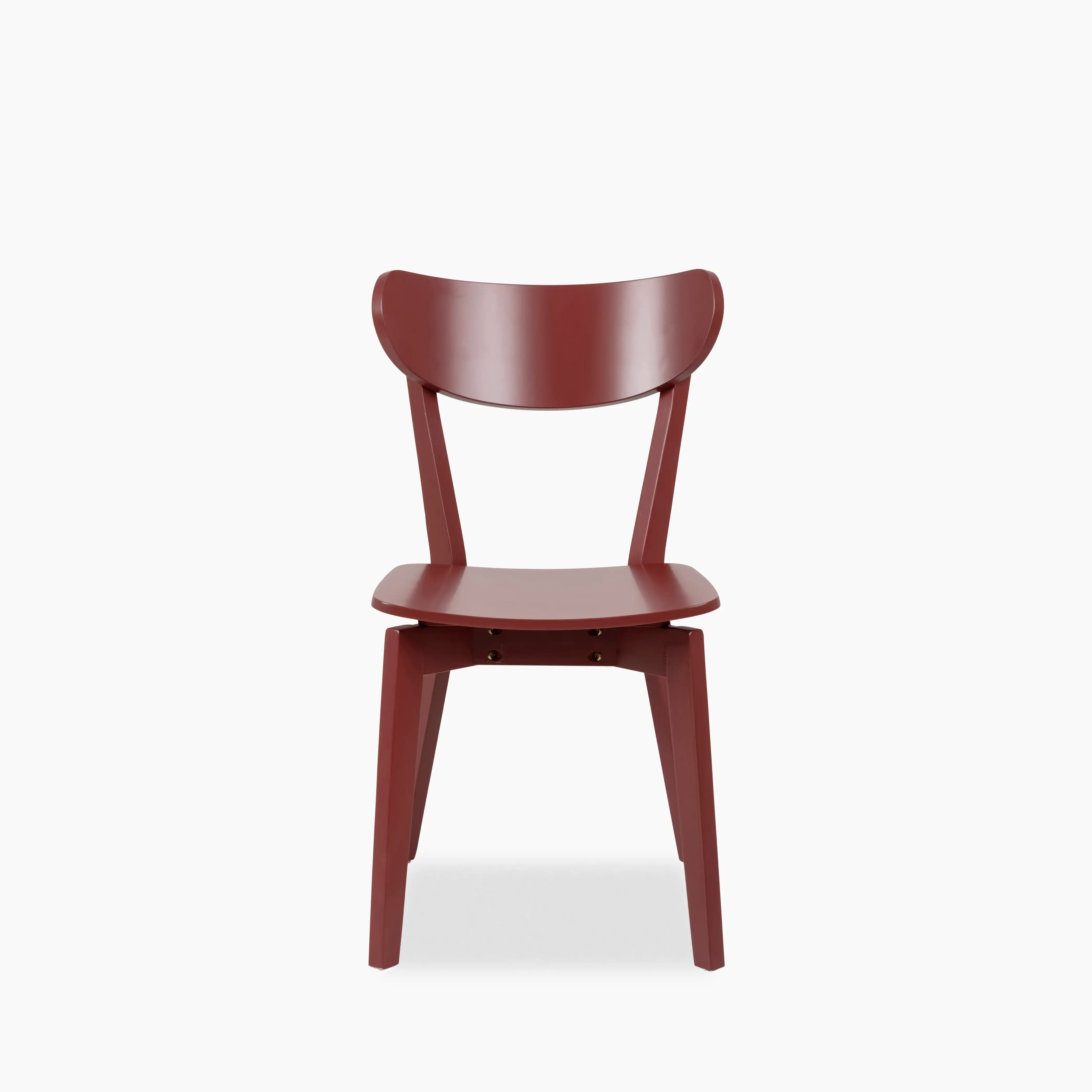 Roxby Wooden Dining Chair | Terracotta - Image 3