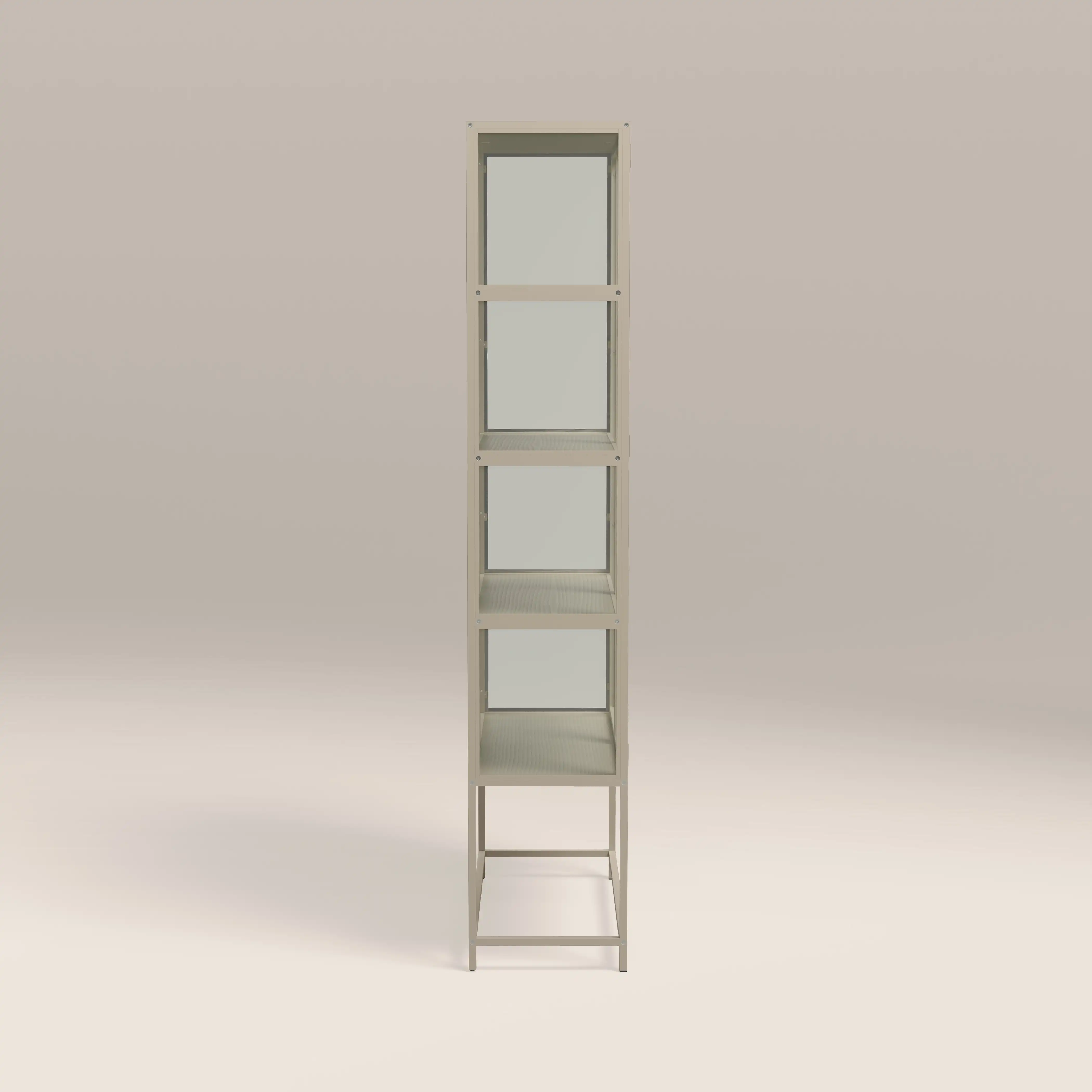 Seaford Display Cabinet | Taupe - Image 4