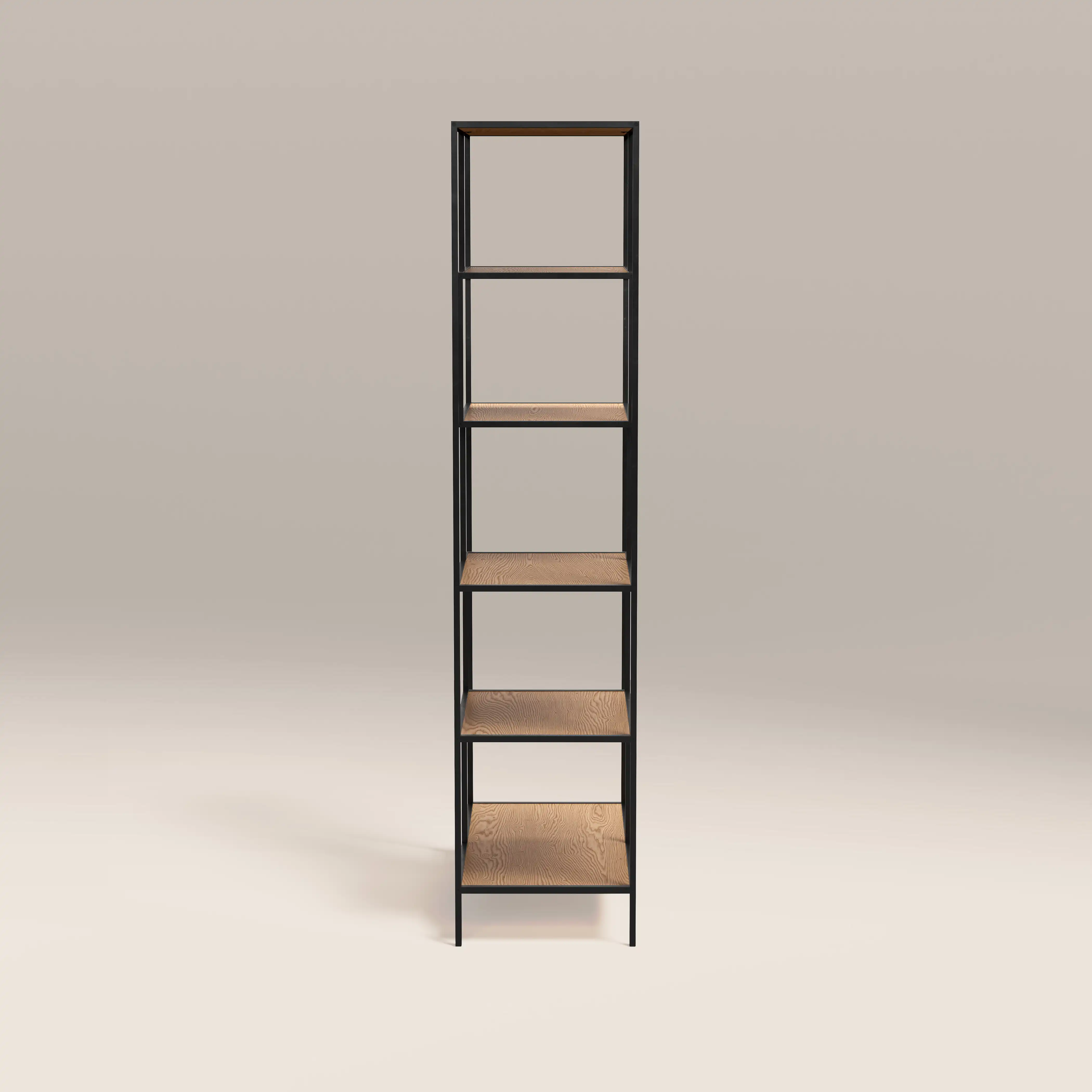 Seaford Display Unit | Black & Oak - Image 3