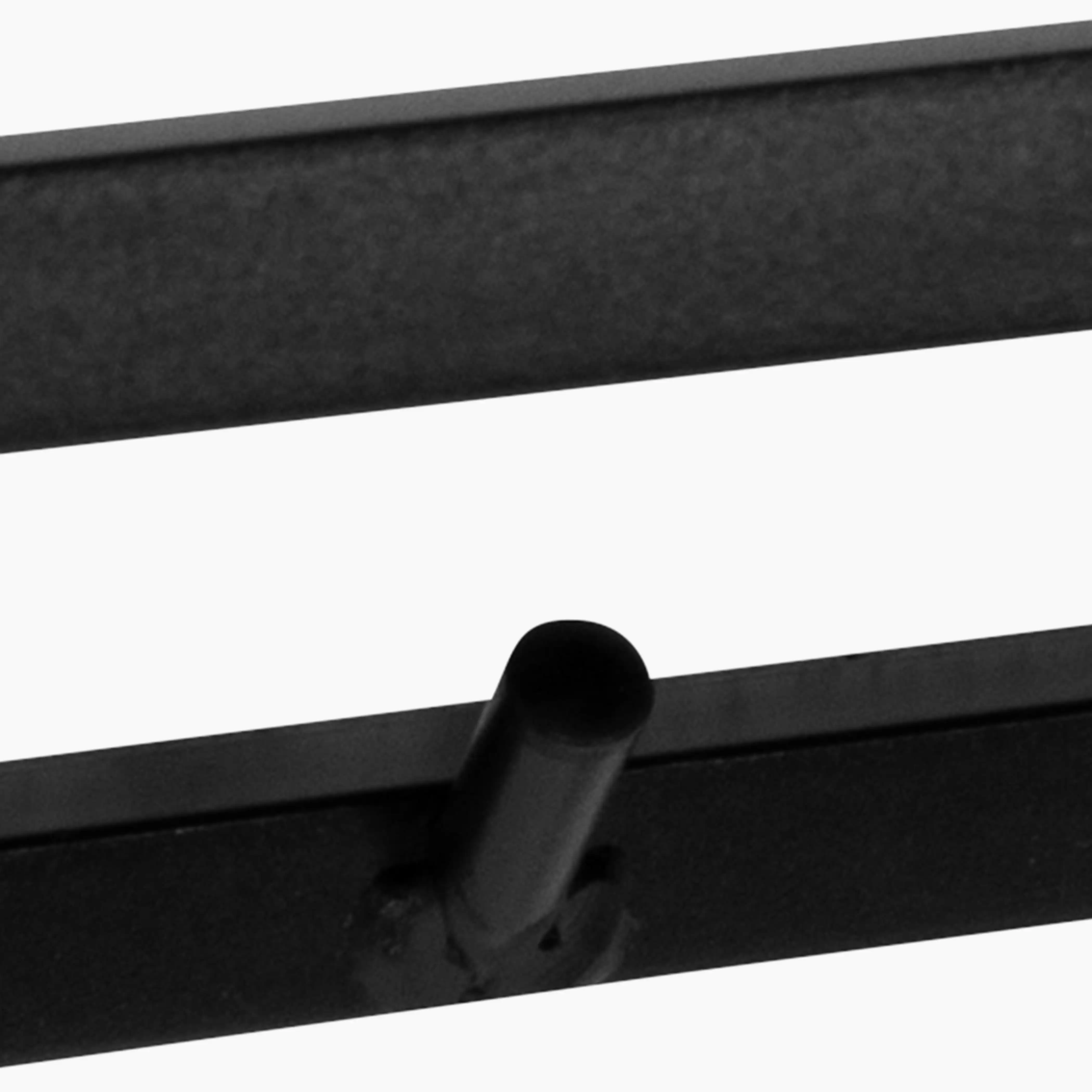 Seaford Metal Coat Rack | Black - Image 9