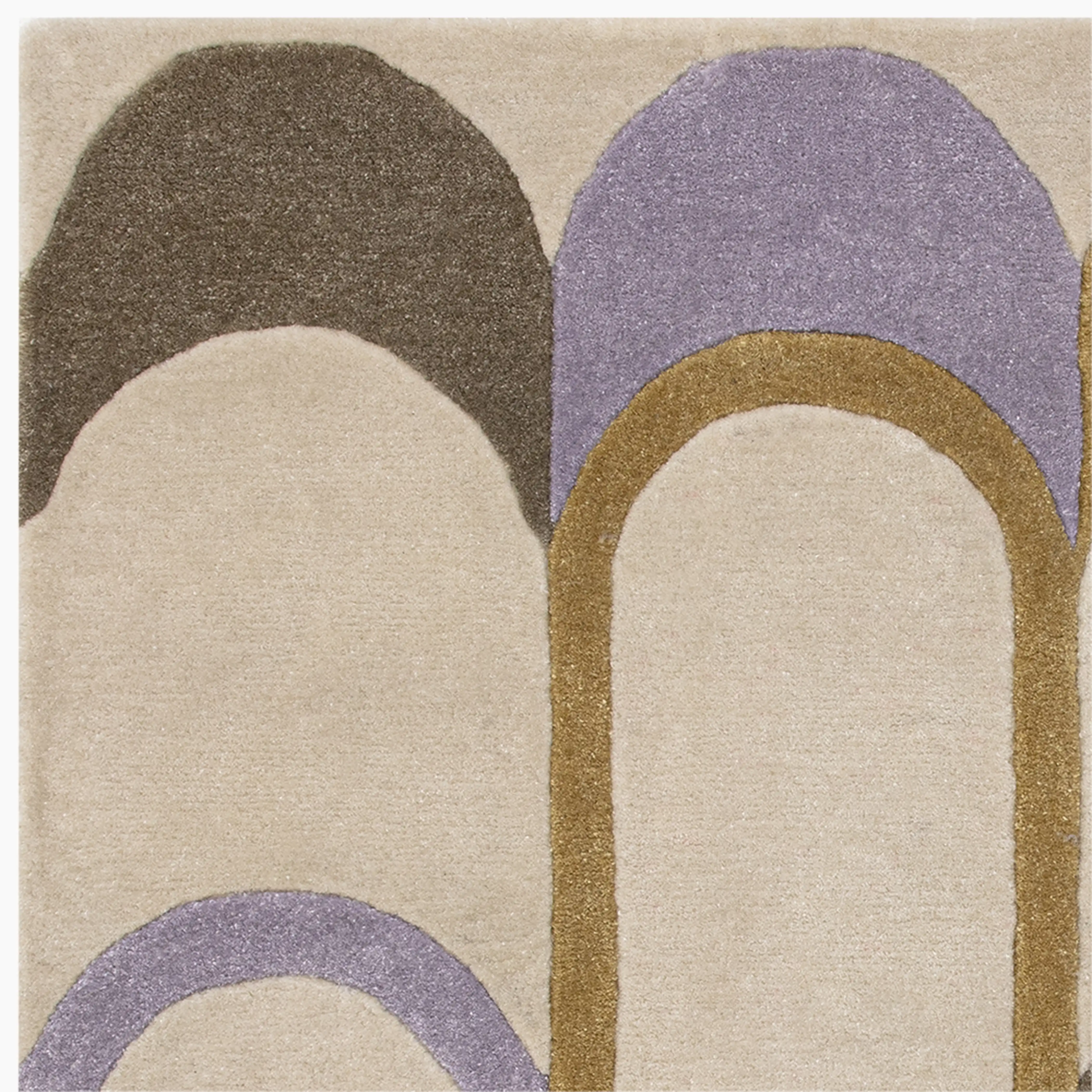 Seraphine Rug | Cream & Brown - Image 4