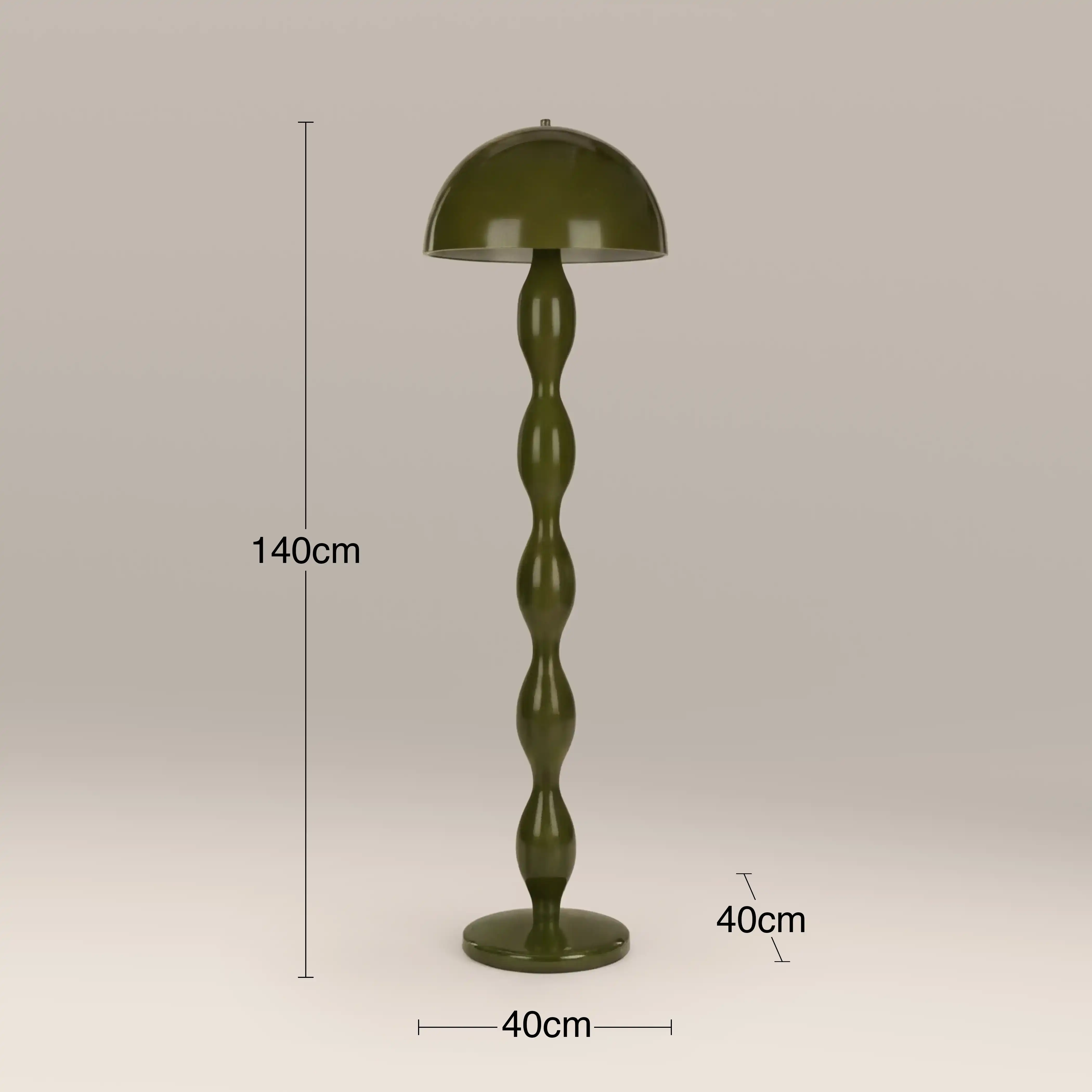 Sherbourne Floor Lamp | Olive Green - Image 6