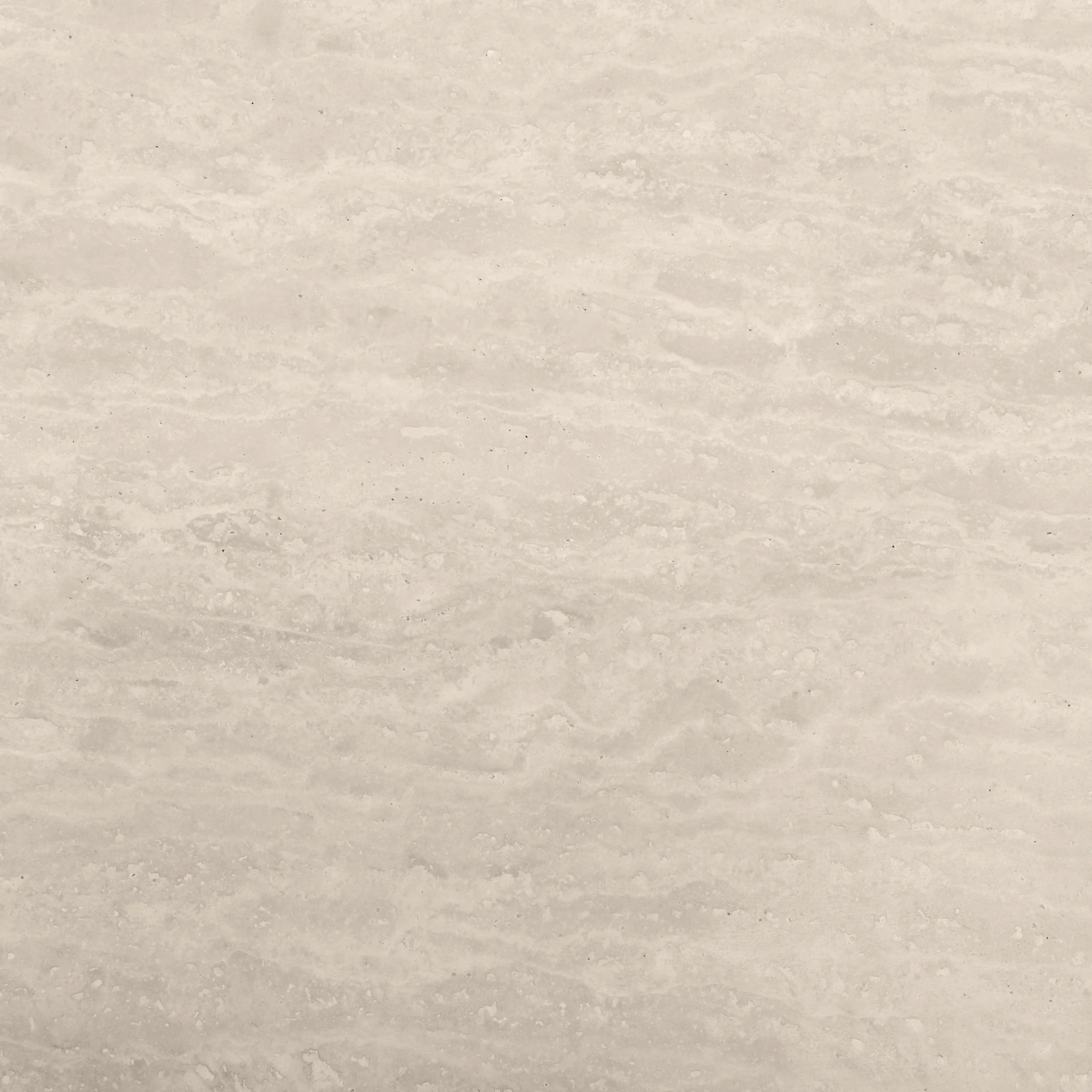 Skylar Round Coffee Table | Travertine & Walnut - Image 5