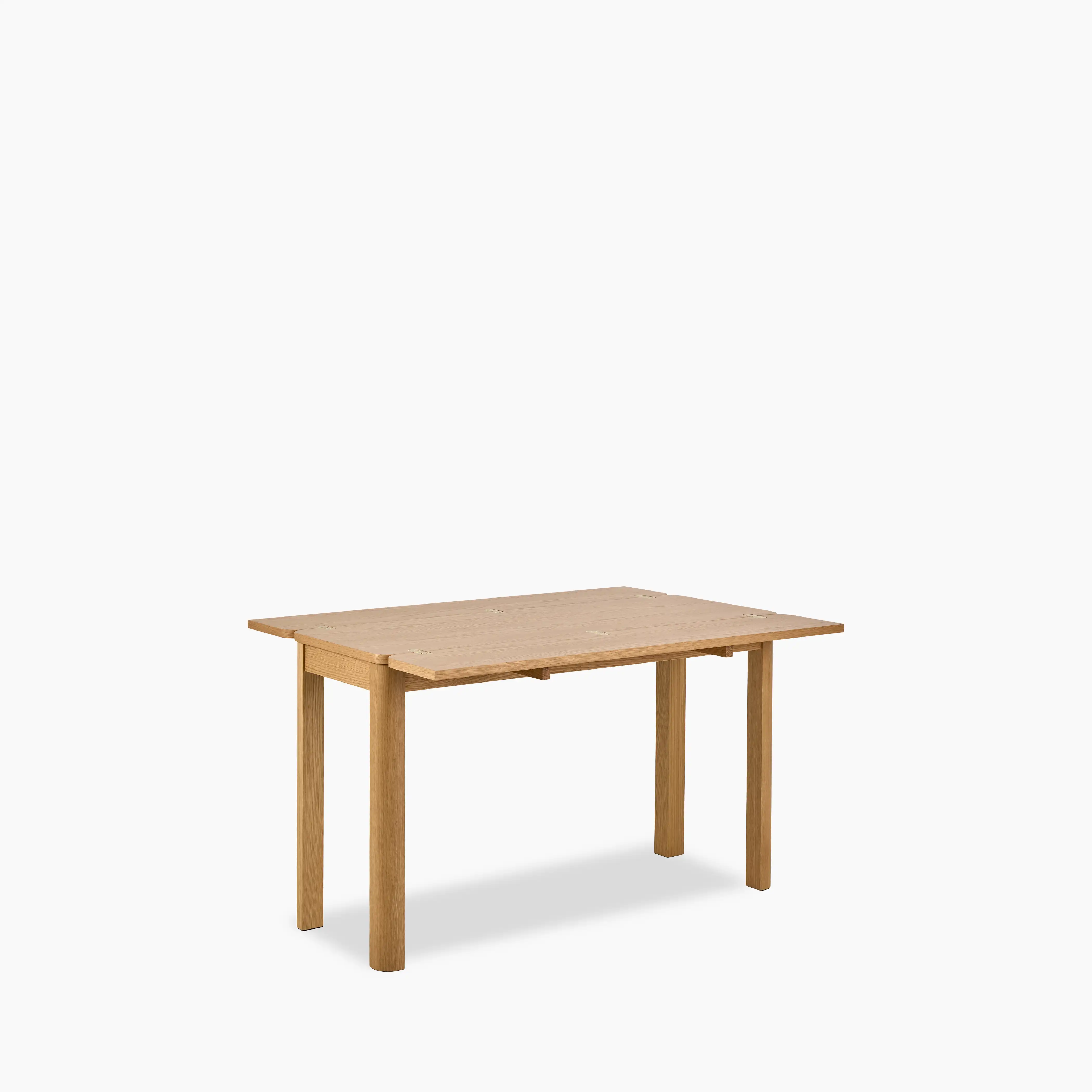 Southampton 2-4 Seat Rectangle Wooden Folding Dining Table | Oak - Image 2