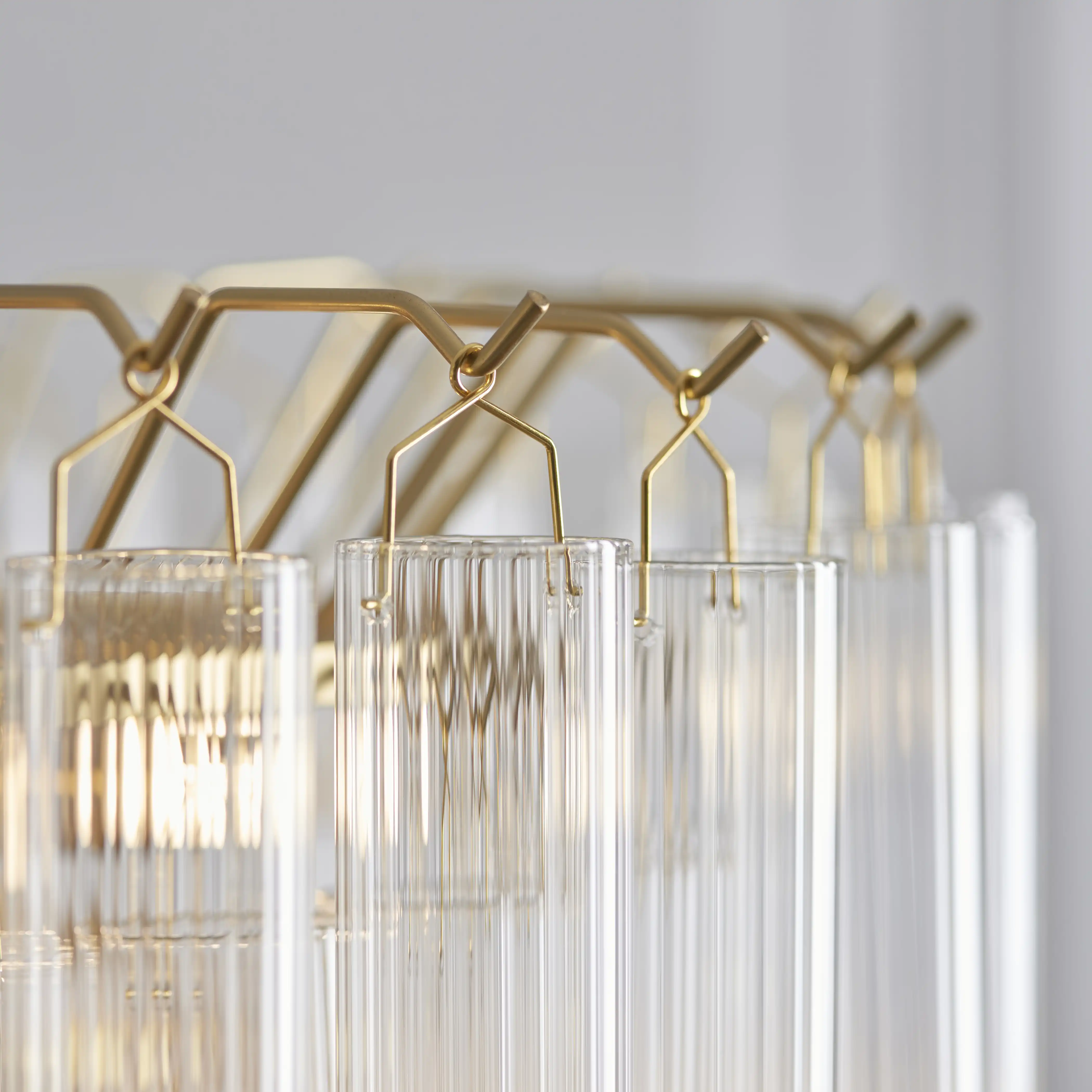 Toulouse 12 Light Pendant Light | Brass - Image 6